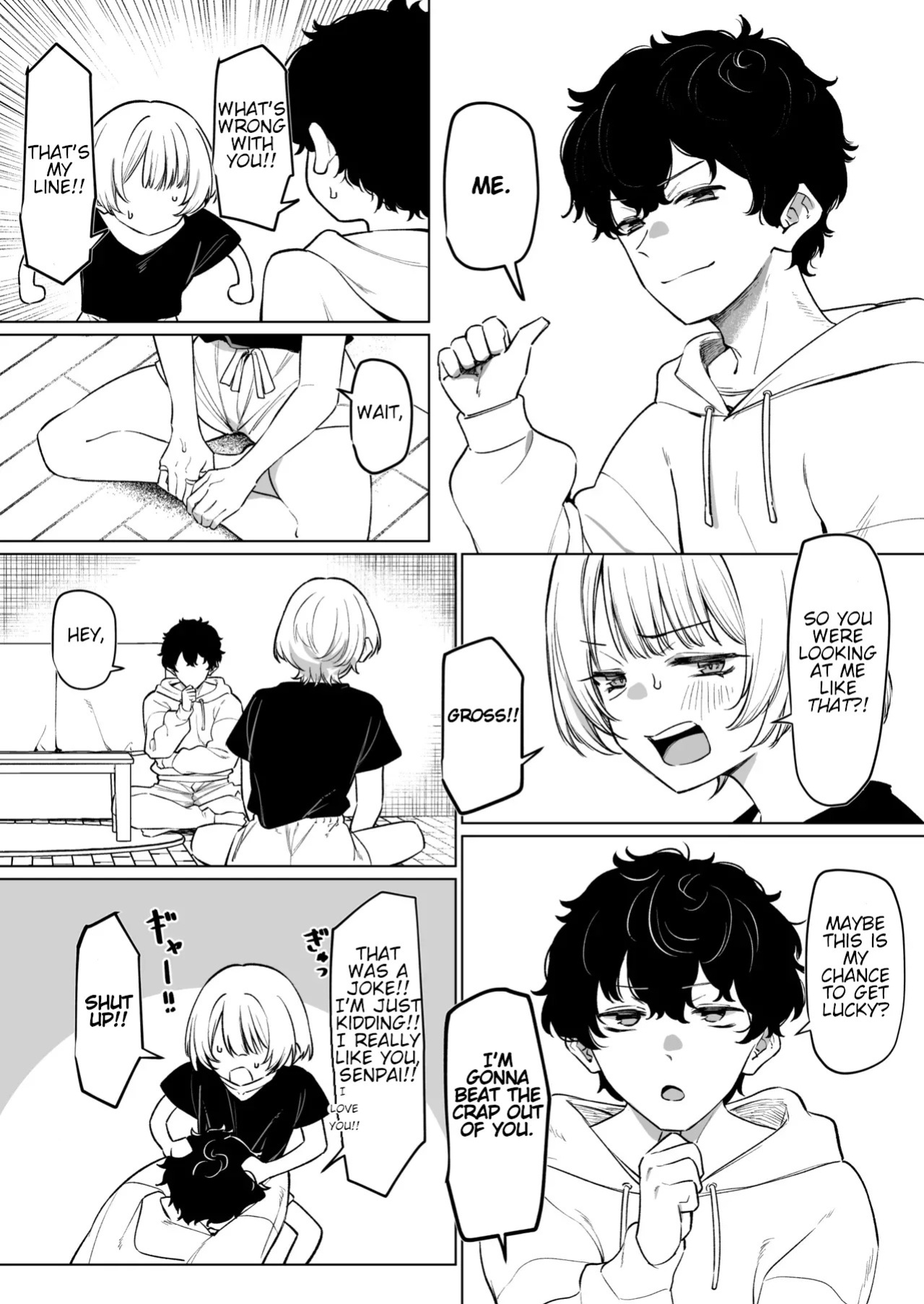 The Story of Earning Money with a Video of Steamy French Kissing with my Senpai