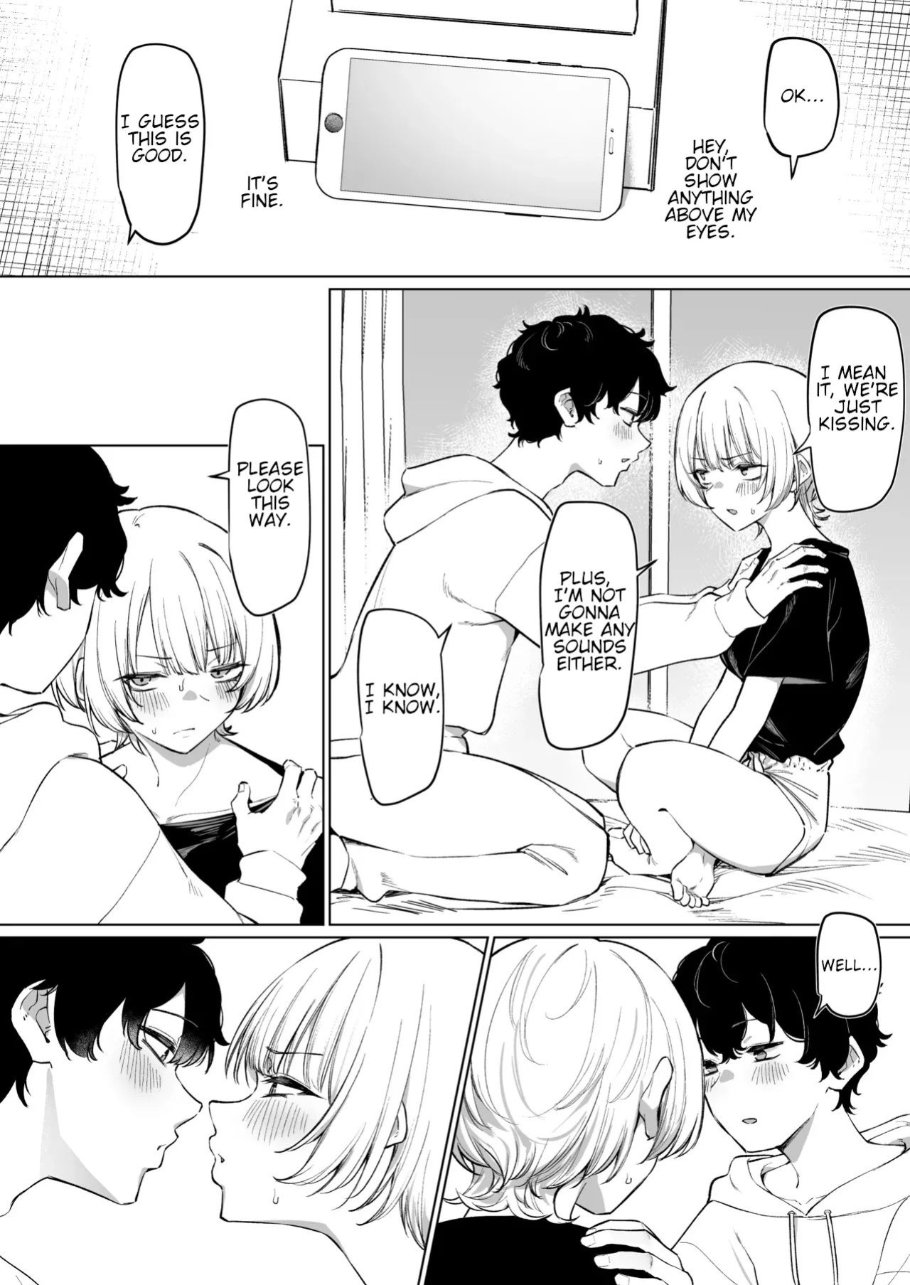 The Story of Earning Money with a Video of Steamy French Kissing with my Senpai