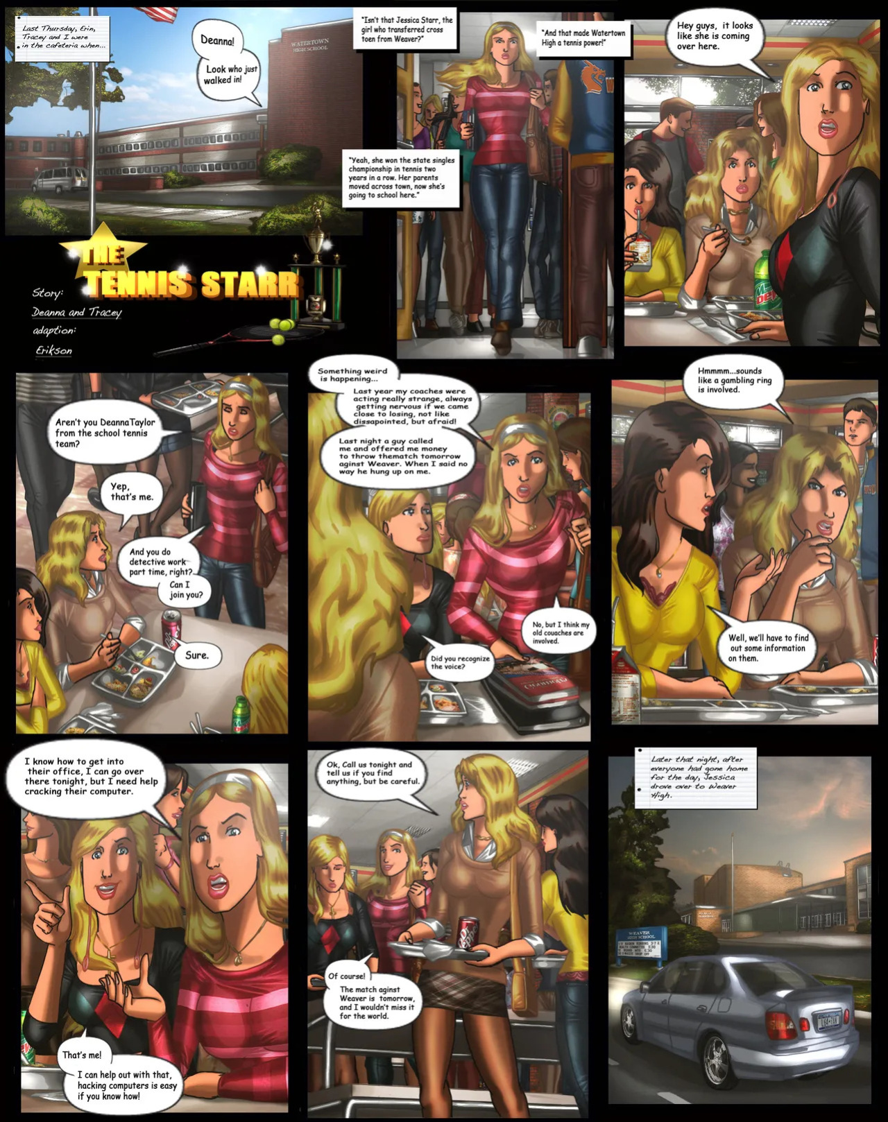 [Deanna & Tracey] The Tenniss Starr