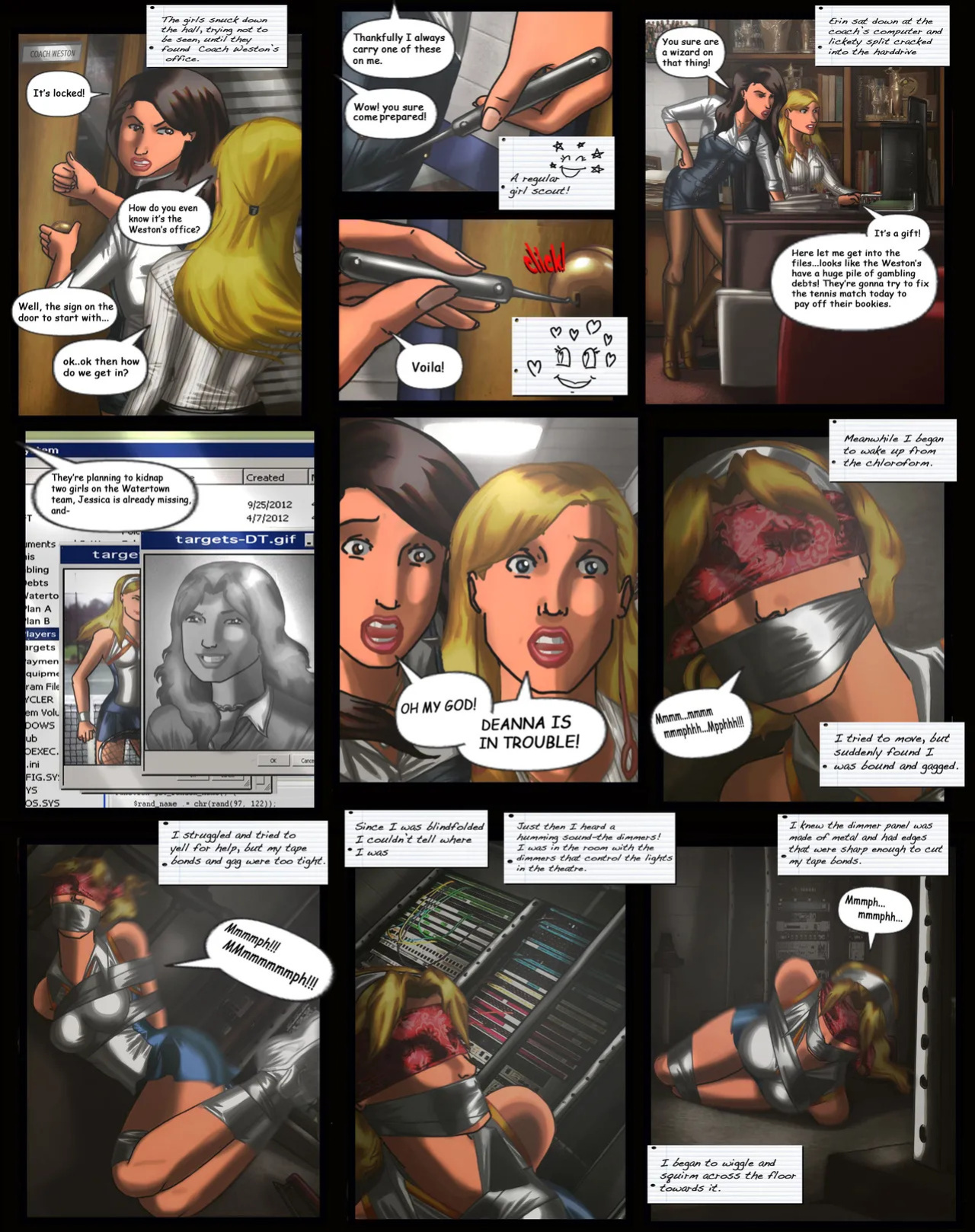 [Deanna & Tracey] The Tenniss Starr