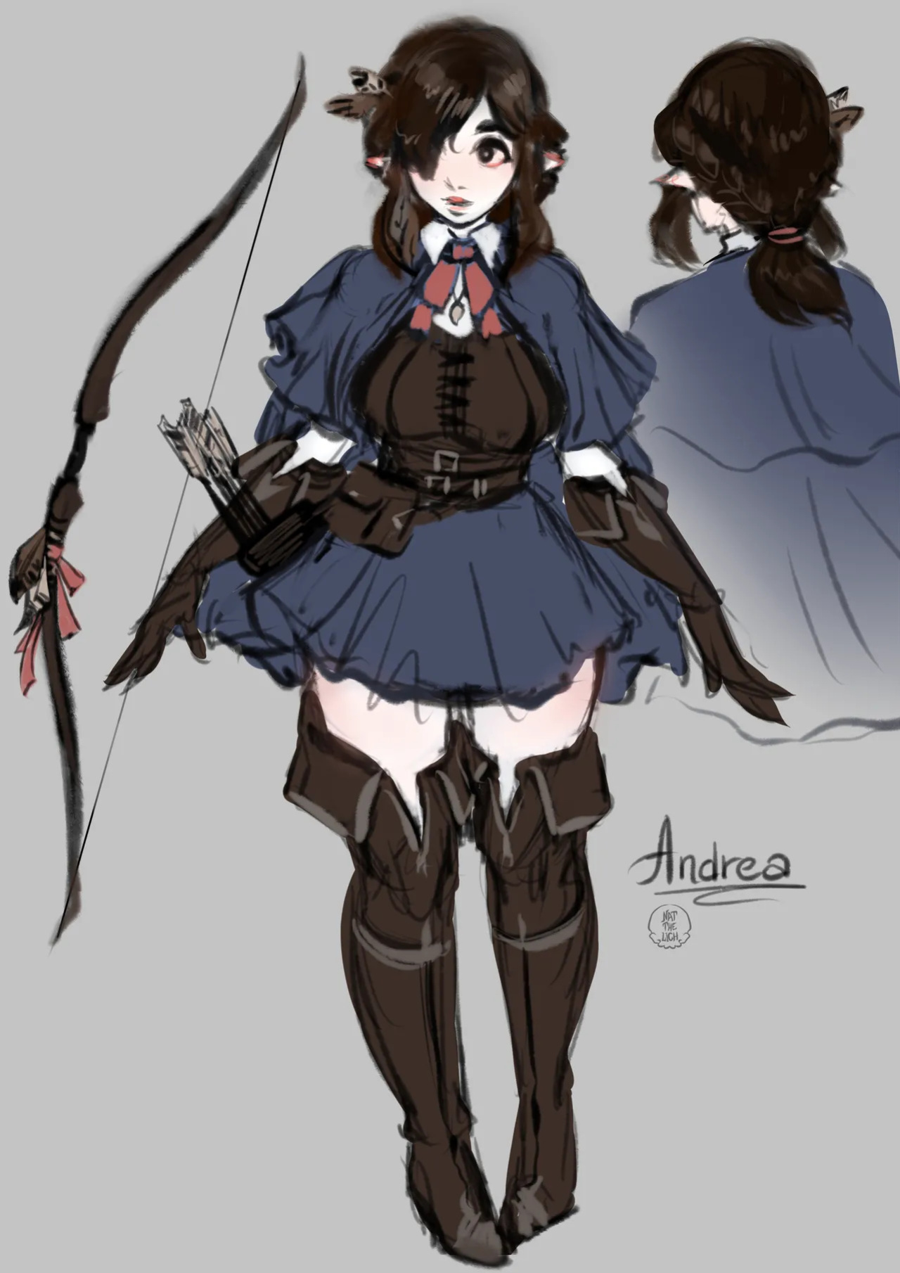 [various] Andrea/Andriana Averill (Dungeons & Dragons/OC by NatTheLich)