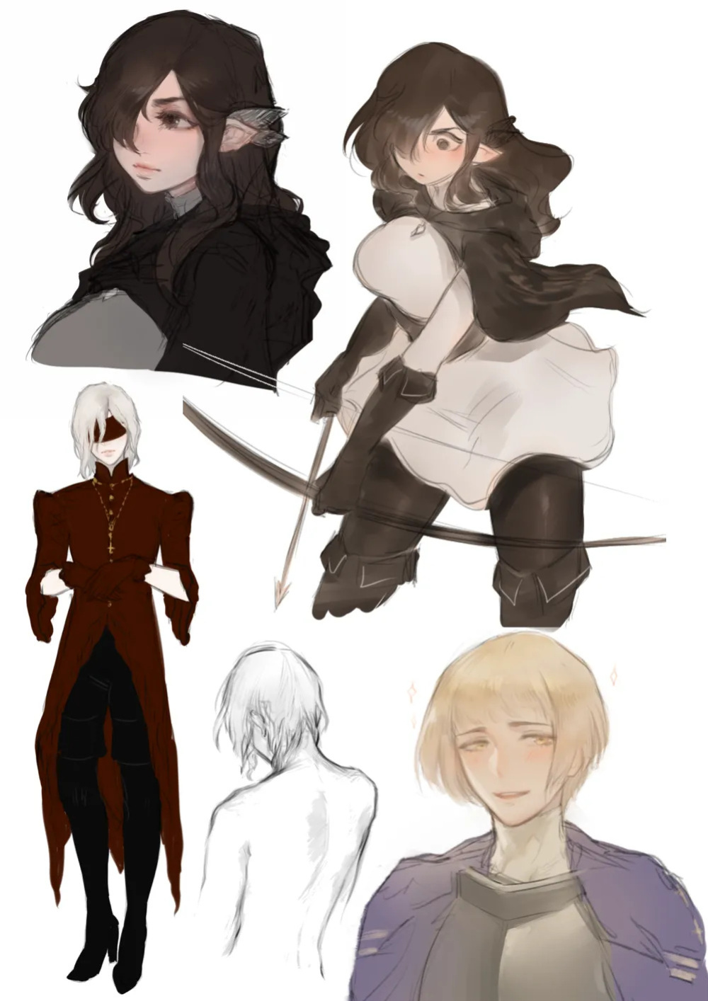 [various] Andrea/Andriana Averill (Dungeons & Dragons/OC by NatTheLich)