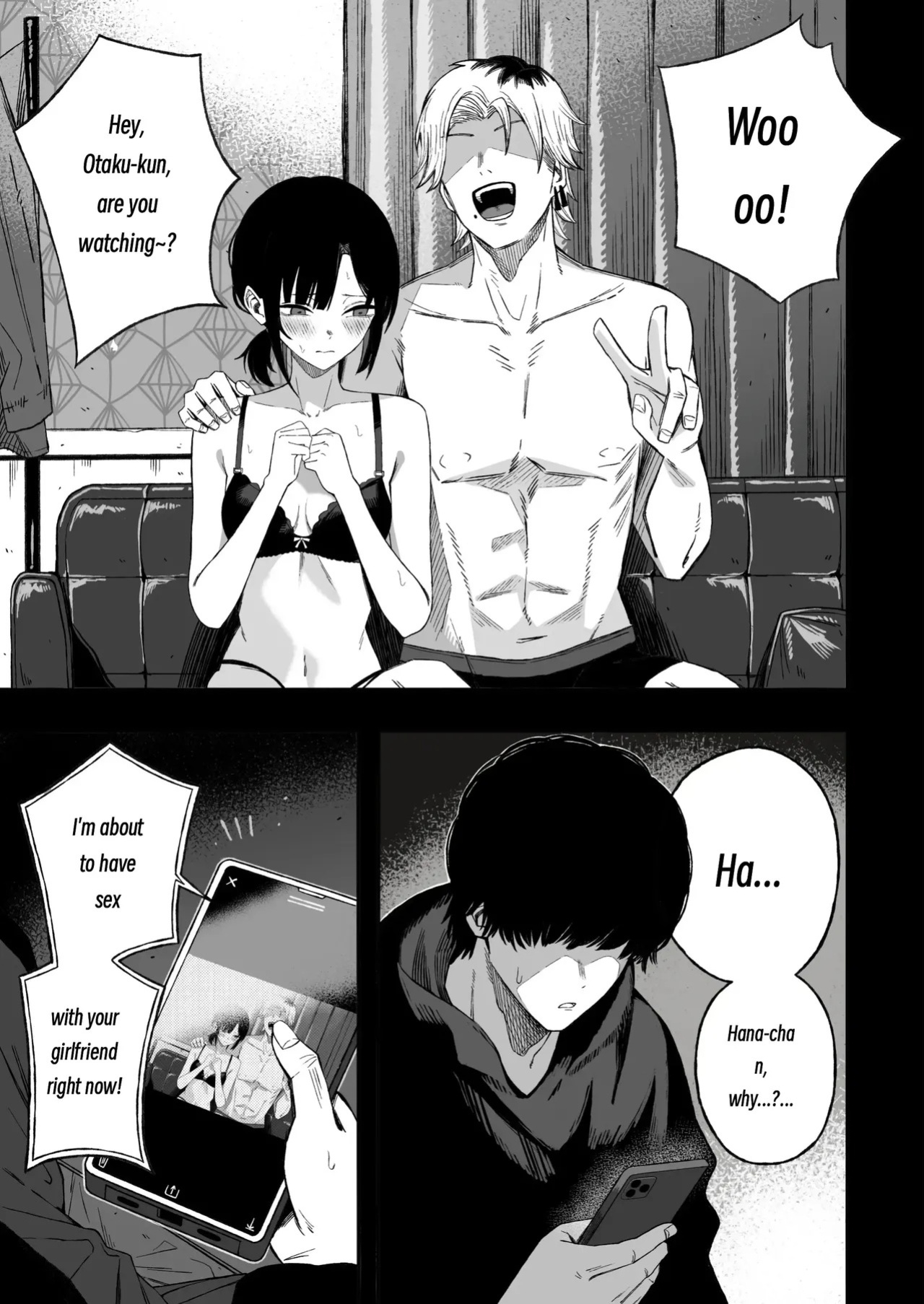 [Yofukashi no Heya (Yonayona)] Turning a Cuckolder into a Girl [MTL]
