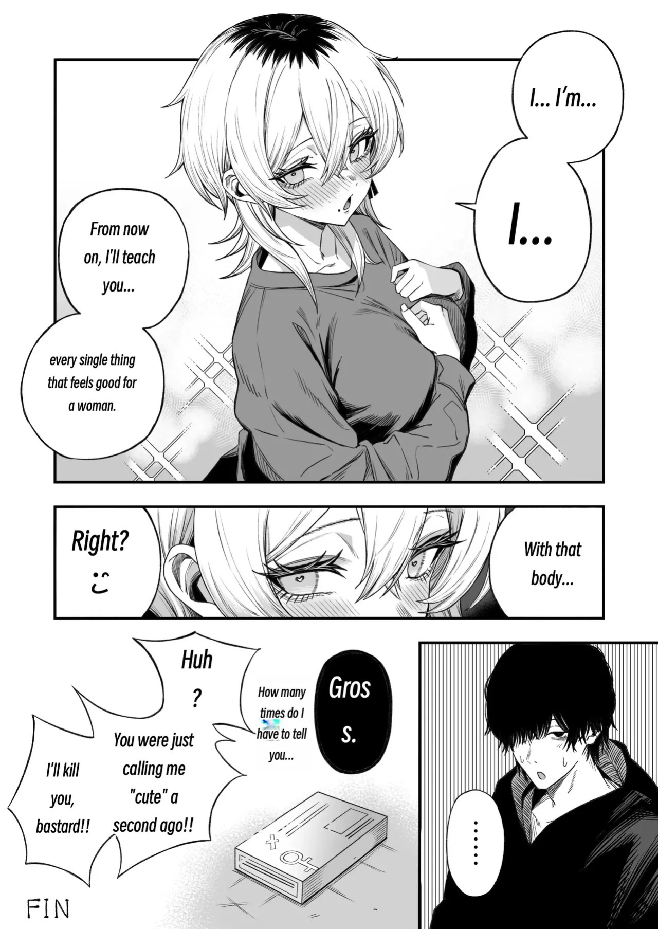 [Yofukashi no Heya (Yonayona)] Turning a Cuckolder into a Girl [MTL]