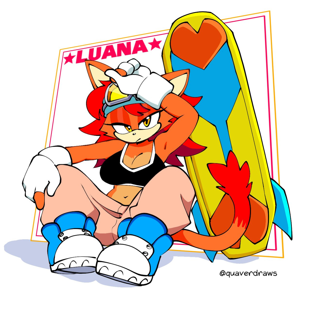 [QuaverDraws (QuaverNSFW)] Luana x Sticks x Barry