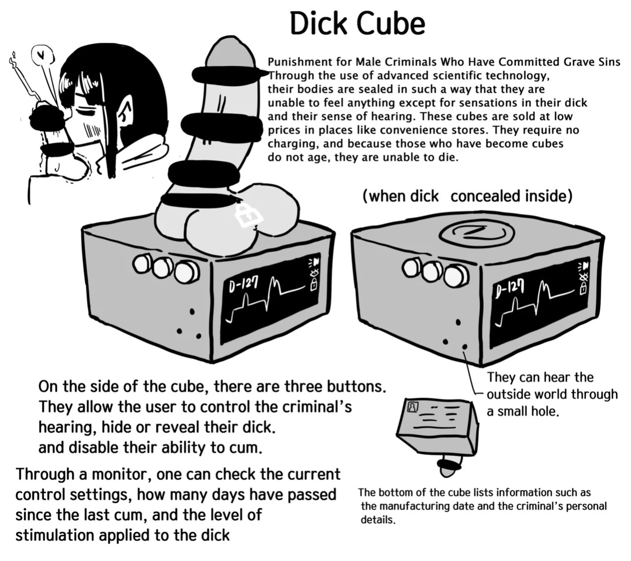 [Au79] Dick Cube 1-7 (Pixiv) [English]