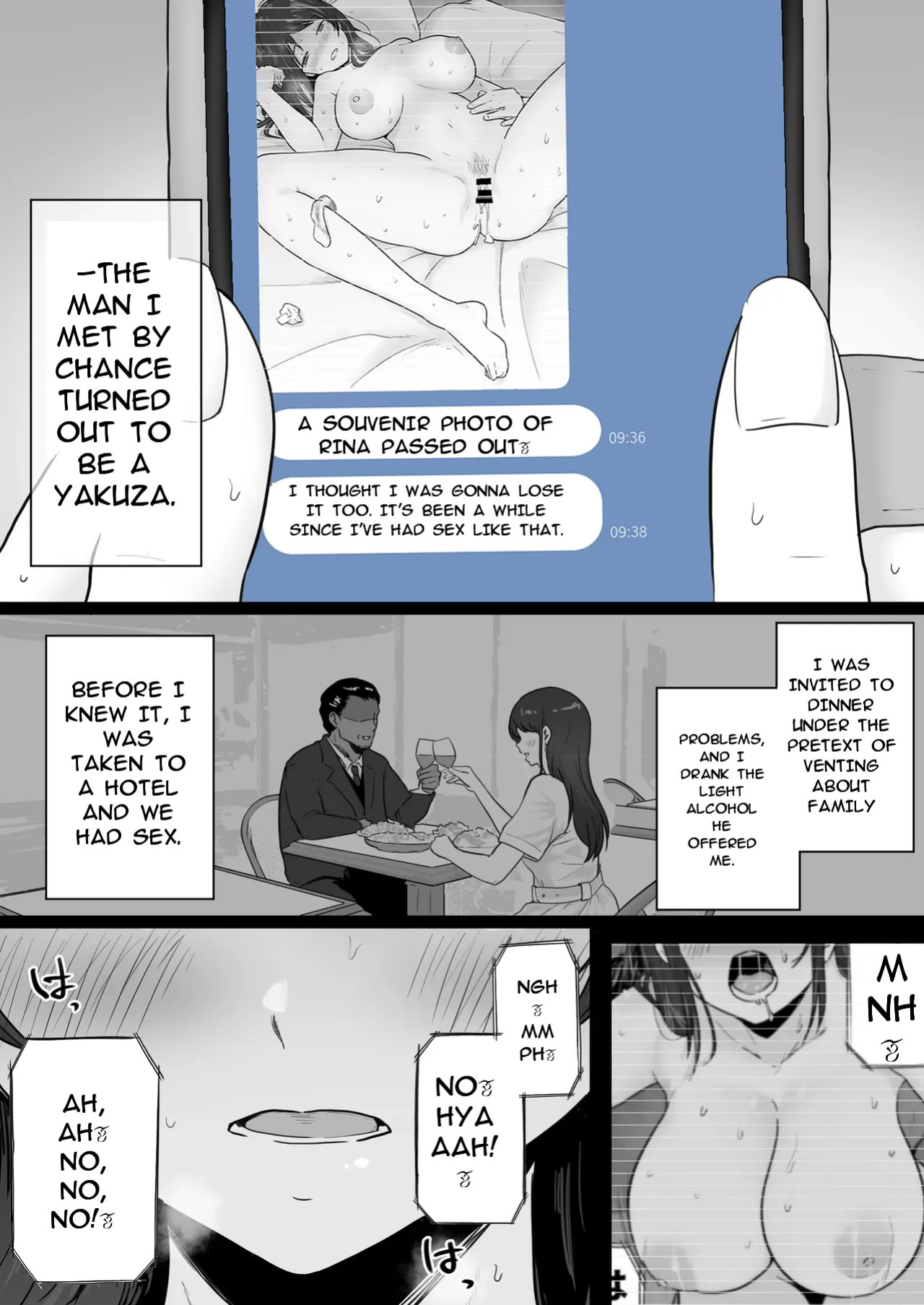 [Watson-dou] Houkai Kazoku 0-Hahaoya ga Yakuza to no Sex ni Hamatta Hanashi-