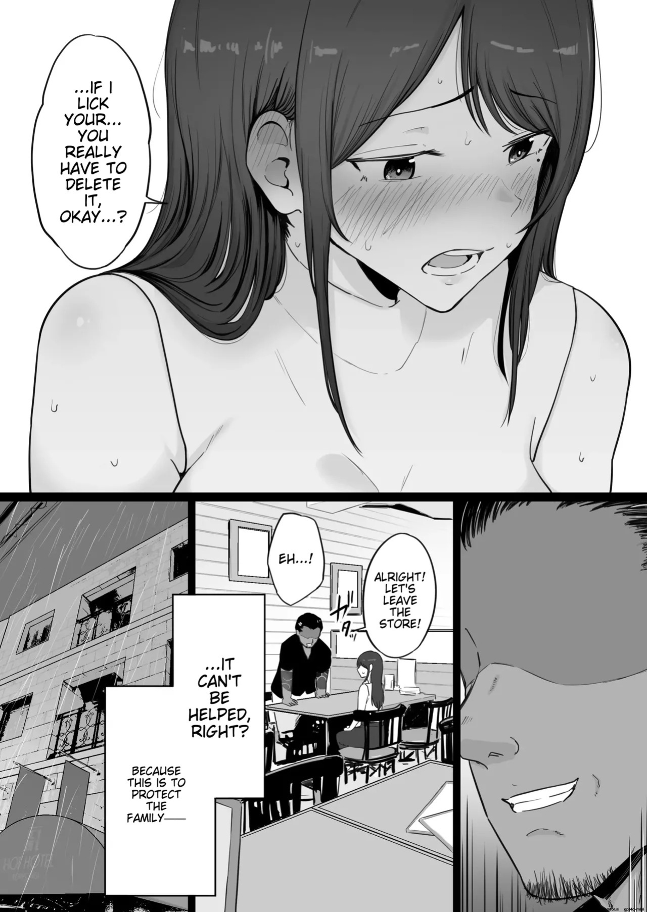 [Watson-dou] Houkai Kazoku 0-Hahaoya ga Yakuza to no Sex ni Hamatta Hanashi-