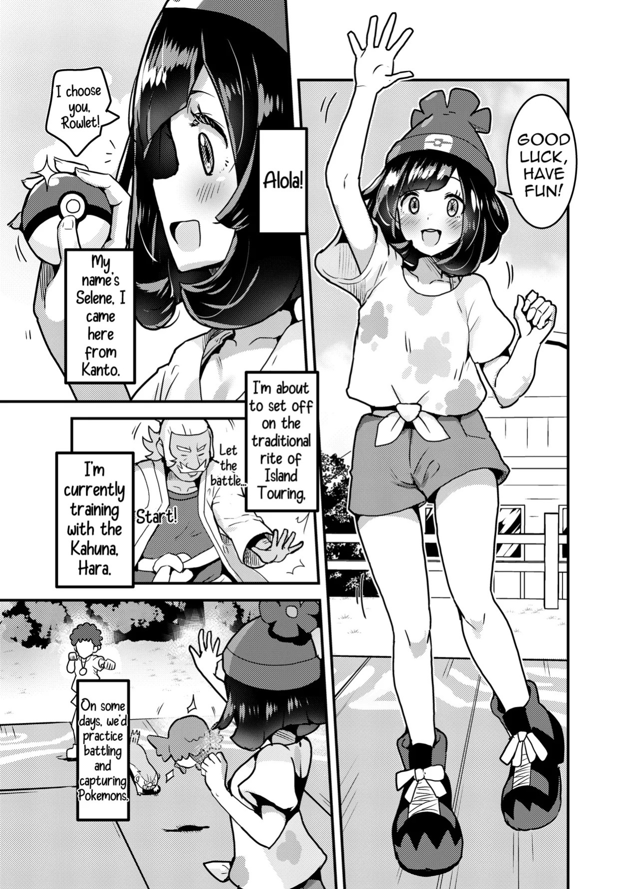 [Borisu] Tabidachi Mae no Dai Shiren (Pokémon Sun and Moon) [Ongoing] [English] [Shiririn]