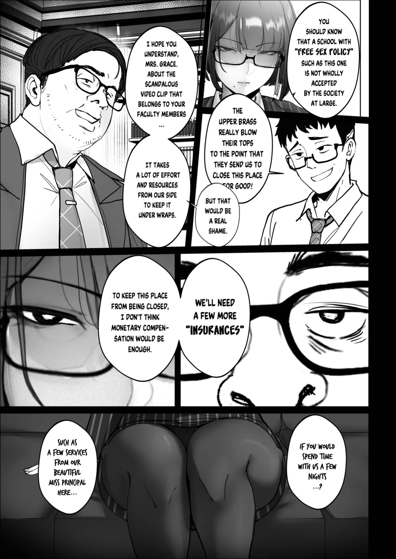 [Nodo (Puzenketsu)] Principal Grace Rewrite [English]