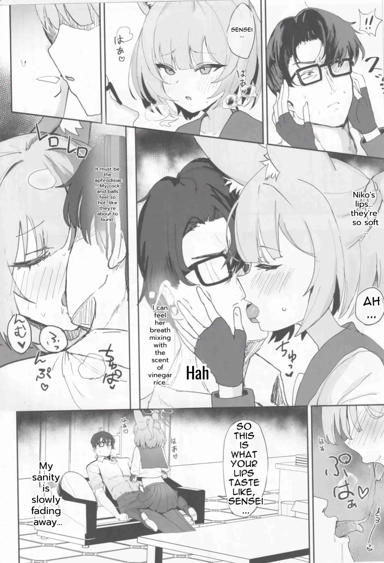 (C105) [Mochini House (Mochini)] Kakashi Tsugafu. (Blue Archive) [English]