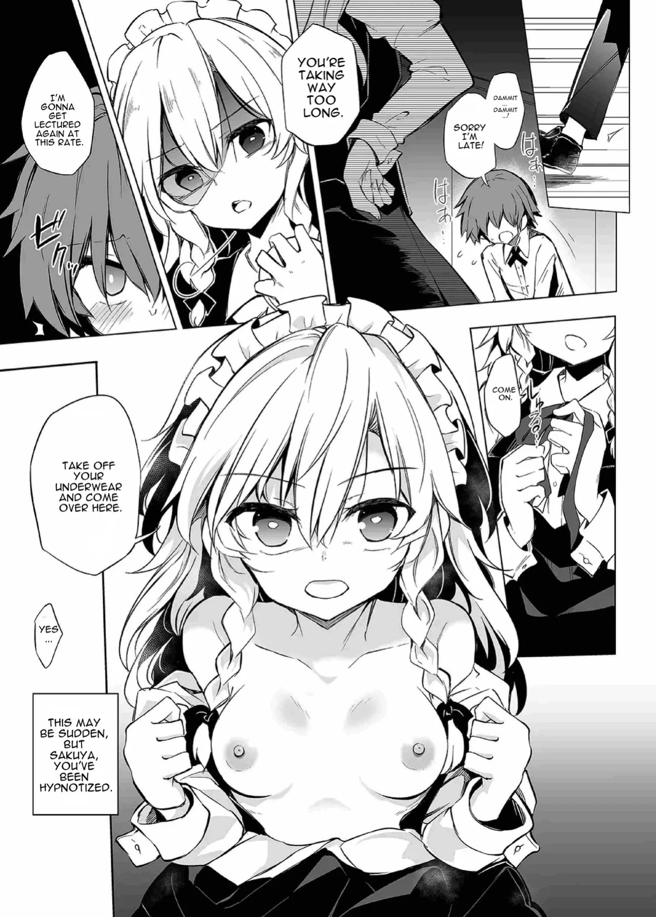 [Poison Gray (Matsuriuta, Akanagi Youto)] Shikkarimono no Saimin Sakuya-san (Touhou Project) [Digital] [English]