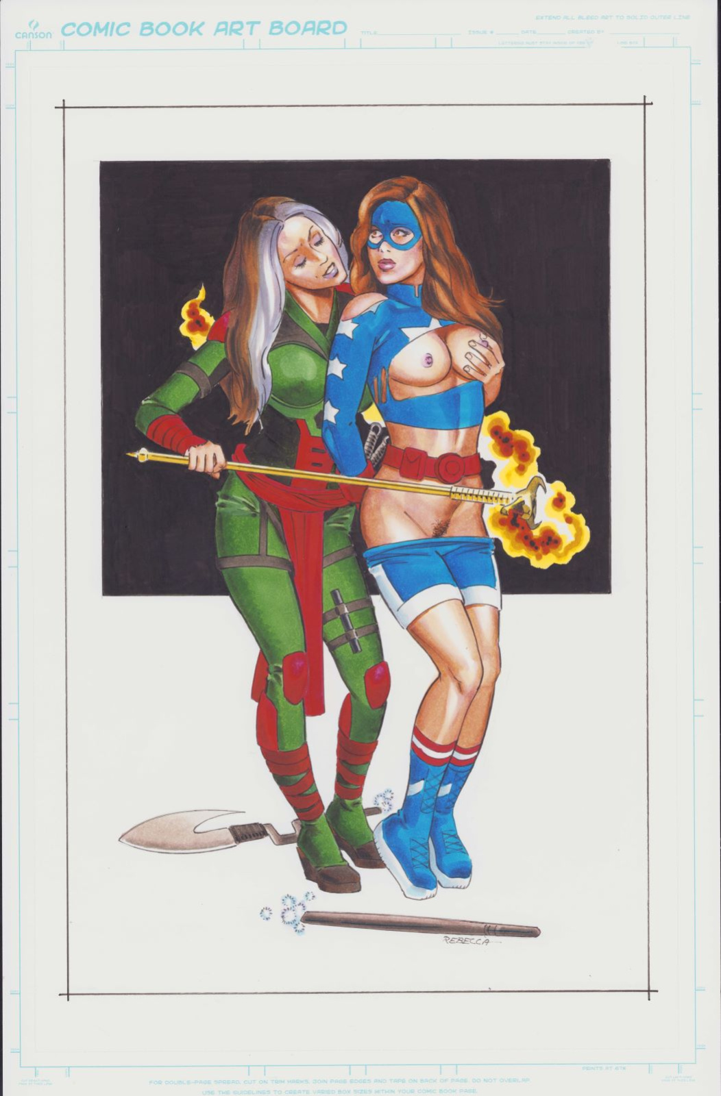 [Rebecca] Girls of the JLA