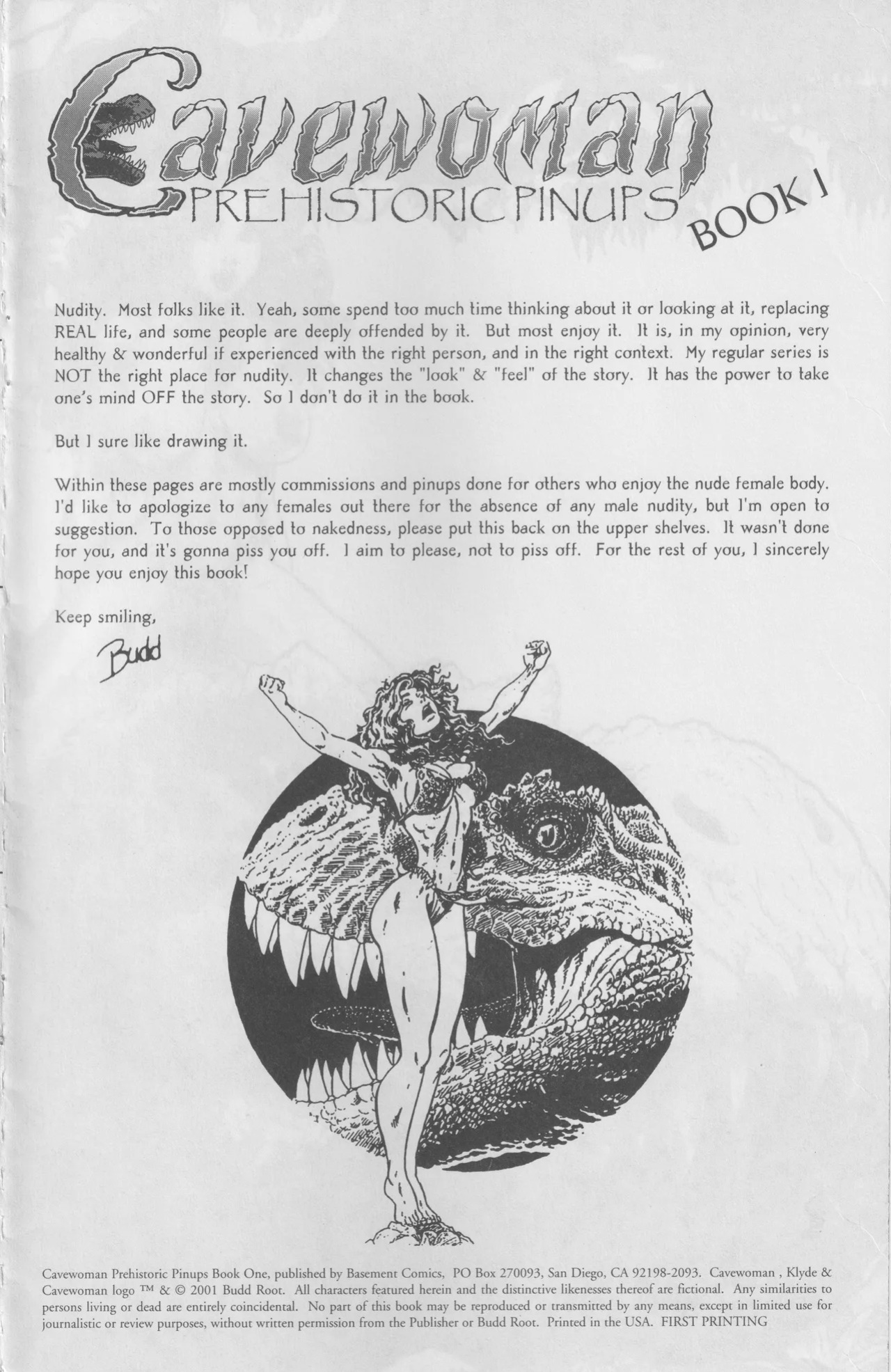 [Budd Root] Cavewoman - Prehistoric Pinups