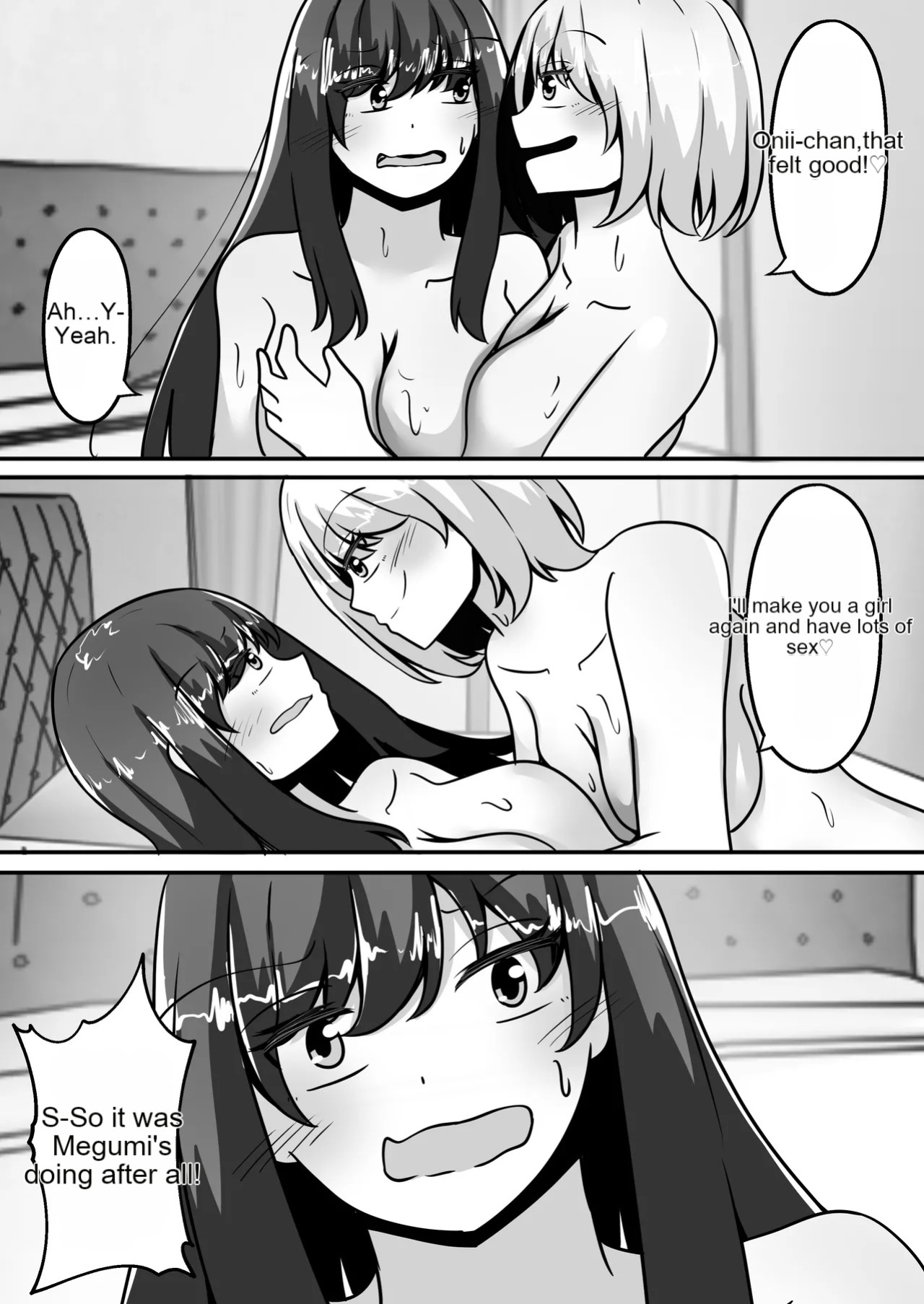 [Noranorano (Norahoshi)] My Big brother has turned into a girl and become my sister!- I'll teach you all sorts of pleasurable things. [AI_Translate_English]