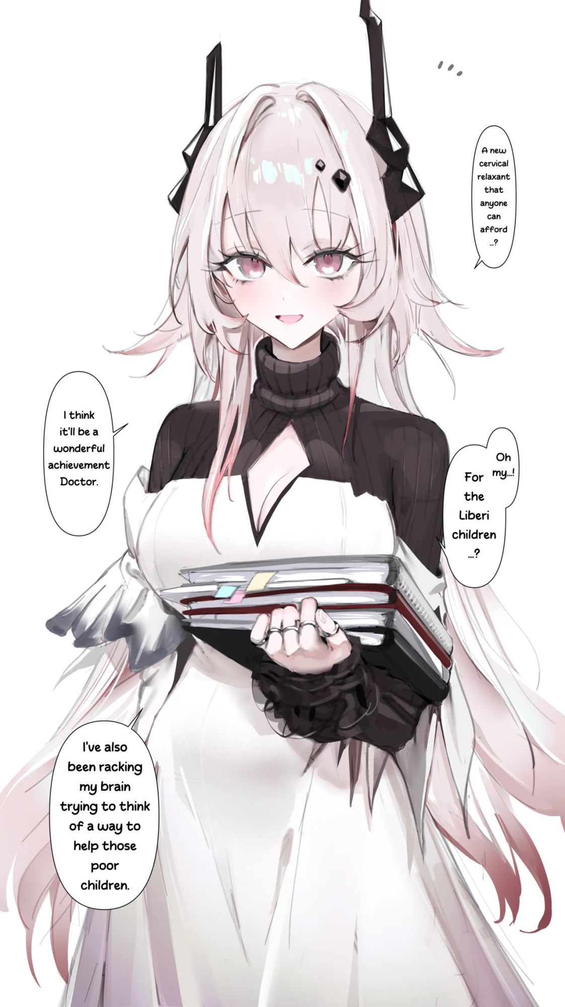 [Neko no Youchuu | 猫の幼虫] PRTS Archive : Theresa #0001 | Classified Record - Cervical Relaxant Clinical Trials (Arknights) [English] [RagsSgar_Translations]