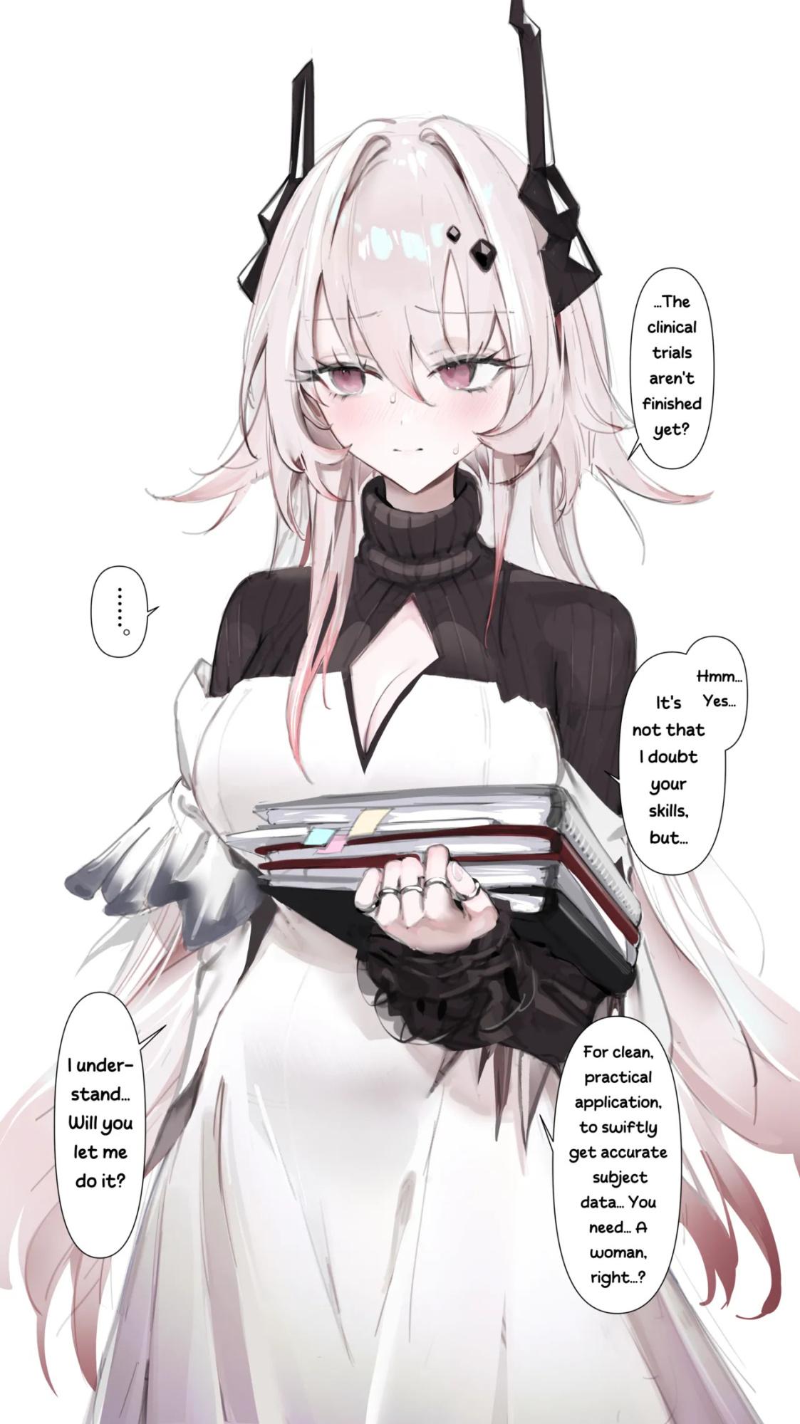 [Neko no Youchuu | 猫の幼虫] PRTS Archive : Theresa #0001 | Classified Record - Cervical Relaxant Clinical Trials (Arknights) [English] [RagsSgar_Translations]