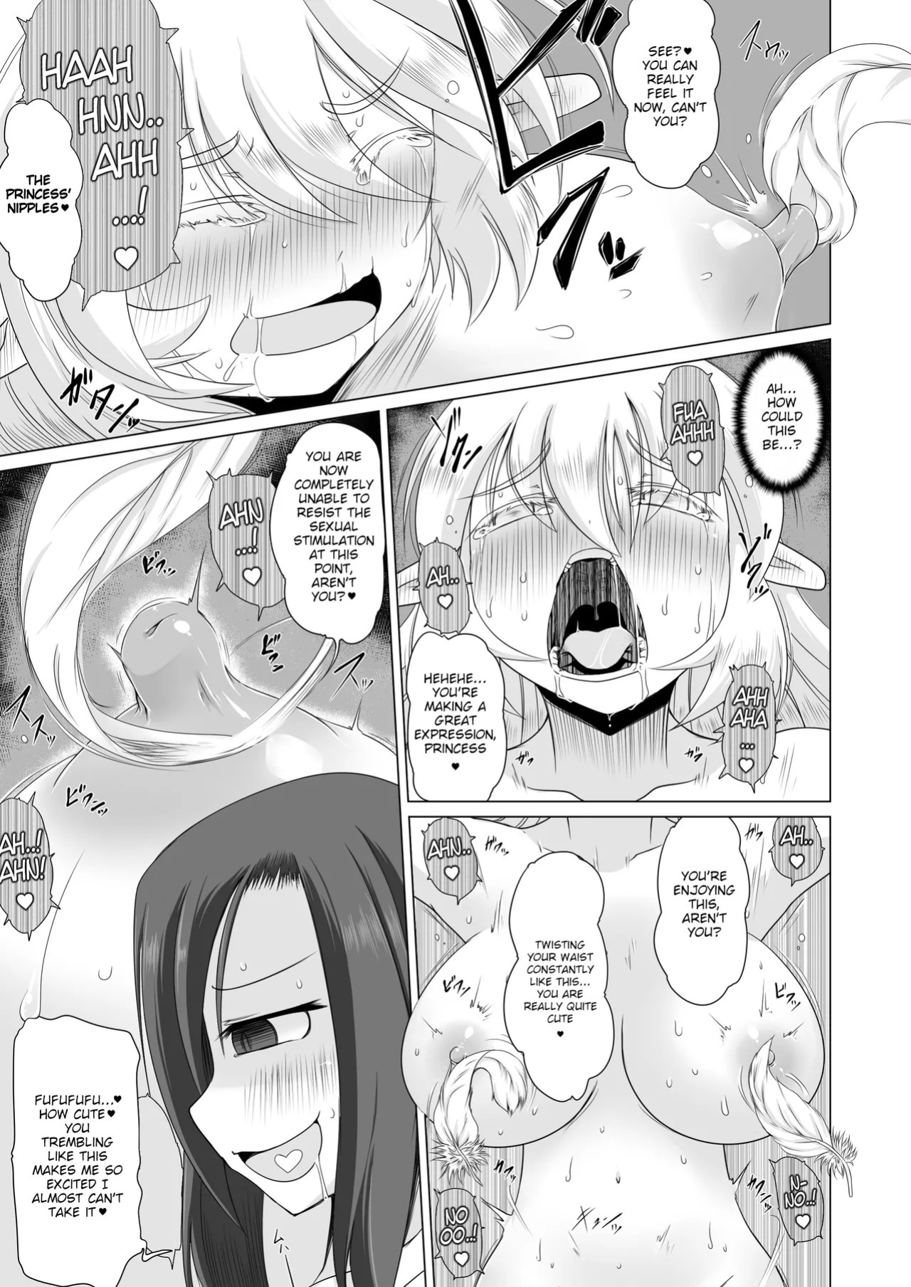 [Fukakutei Kuukan (aruva)] Elf Oujo Kousoku Kusuguri Monzetsu Zecchou Goumon | Elf Princess Bound Tickle Torture - Tickle to Ecstatic Climax [English]