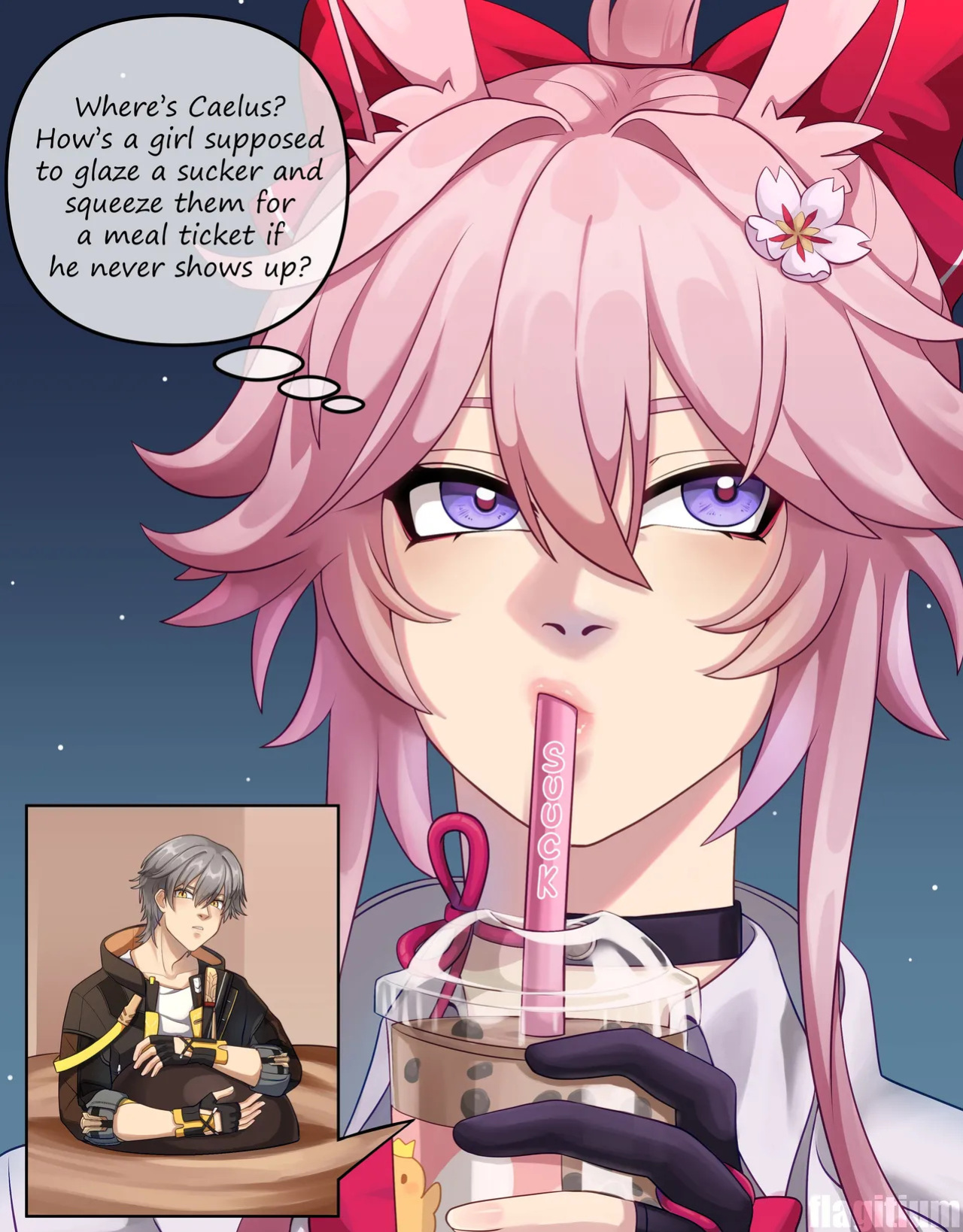 [flagitium / Fatedmeal] Schoolgirl's Bubble Tea