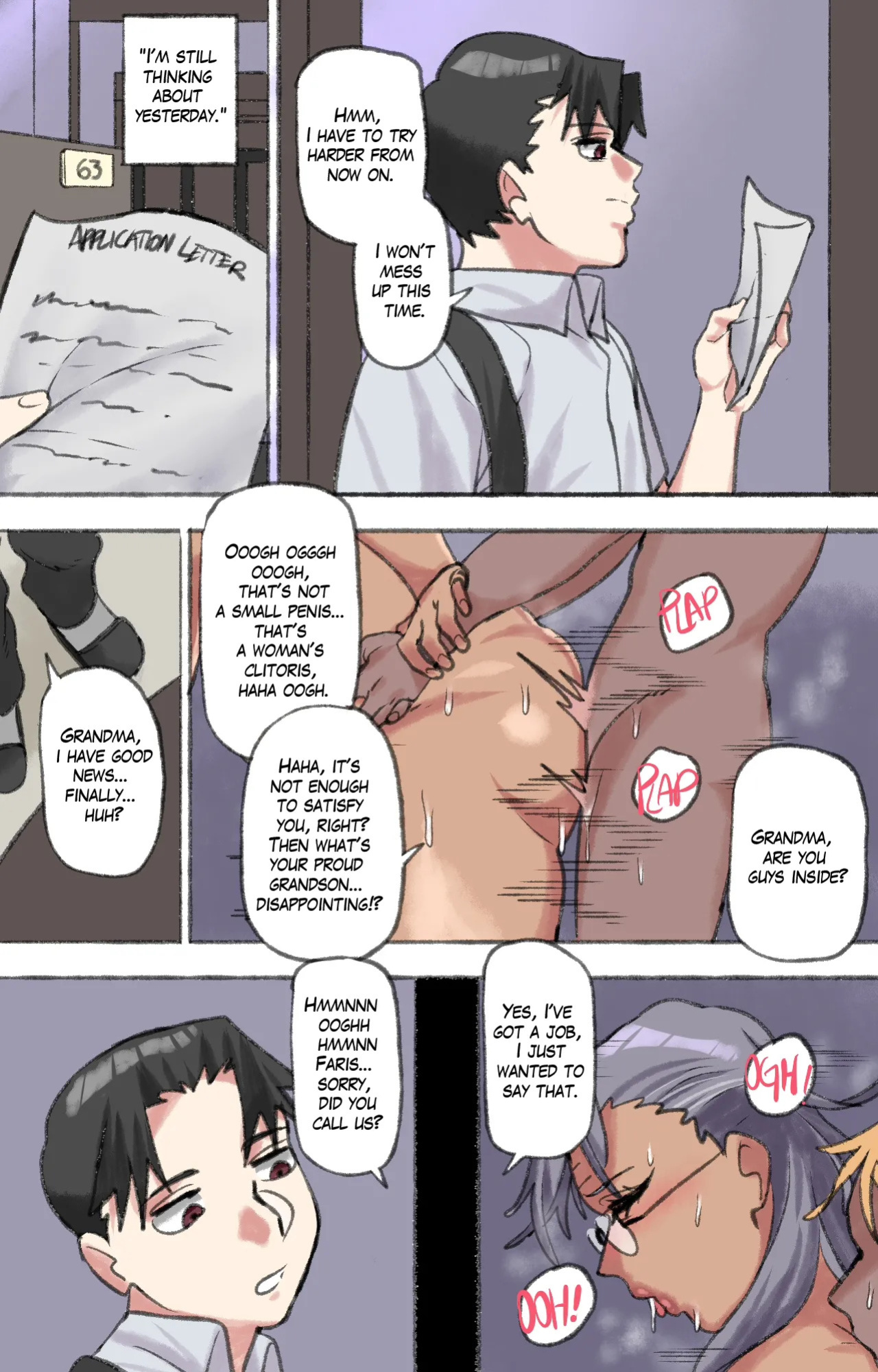 [Neko Plus] Present for my sweet grandma (ENG)
