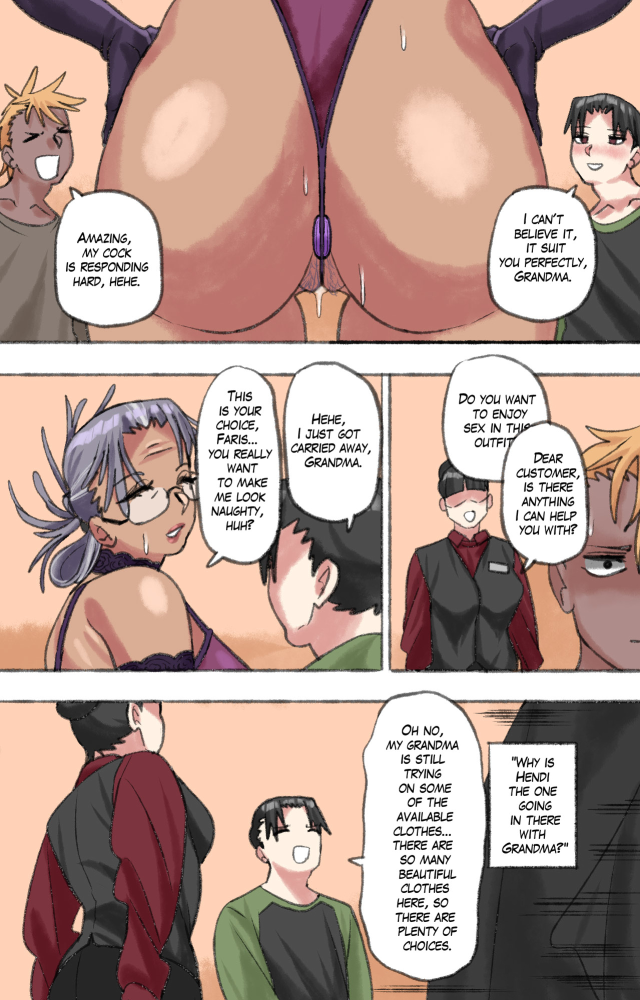 [Neko Plus] Present for my sweet grandma (ENG)