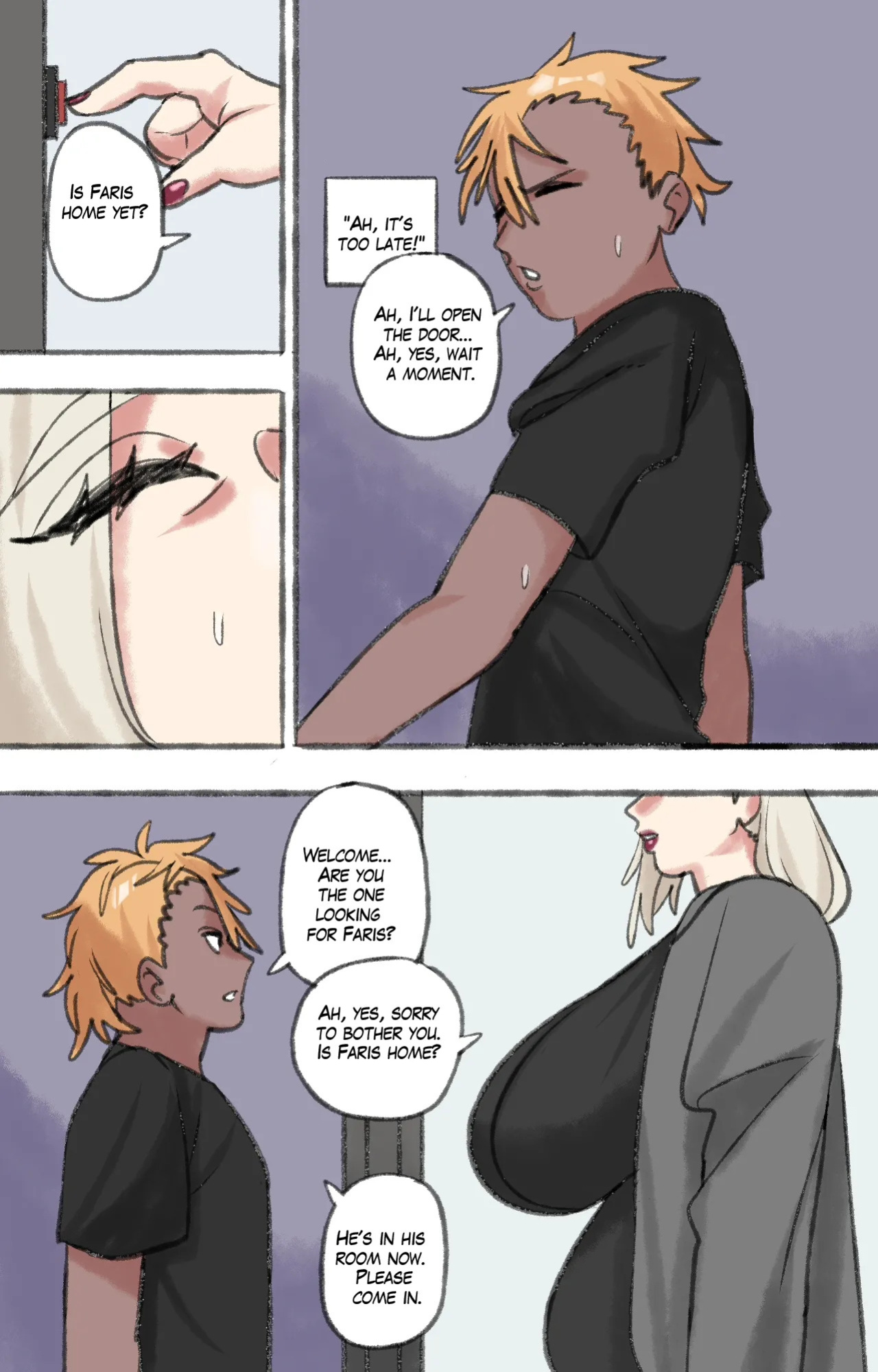 [Neko Plus] Present for my sweet grandma (ENG)
