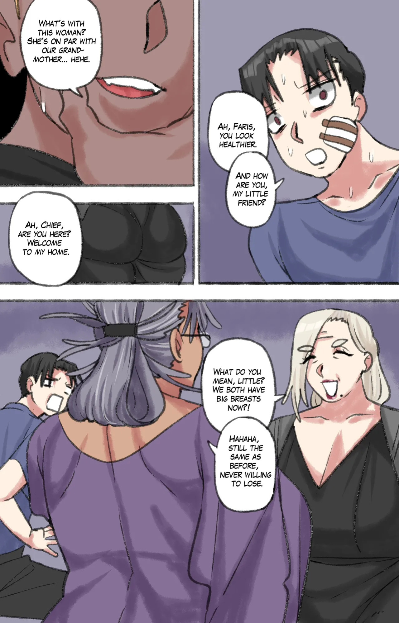 [Neko Plus] Present for my sweet grandma (ENG)