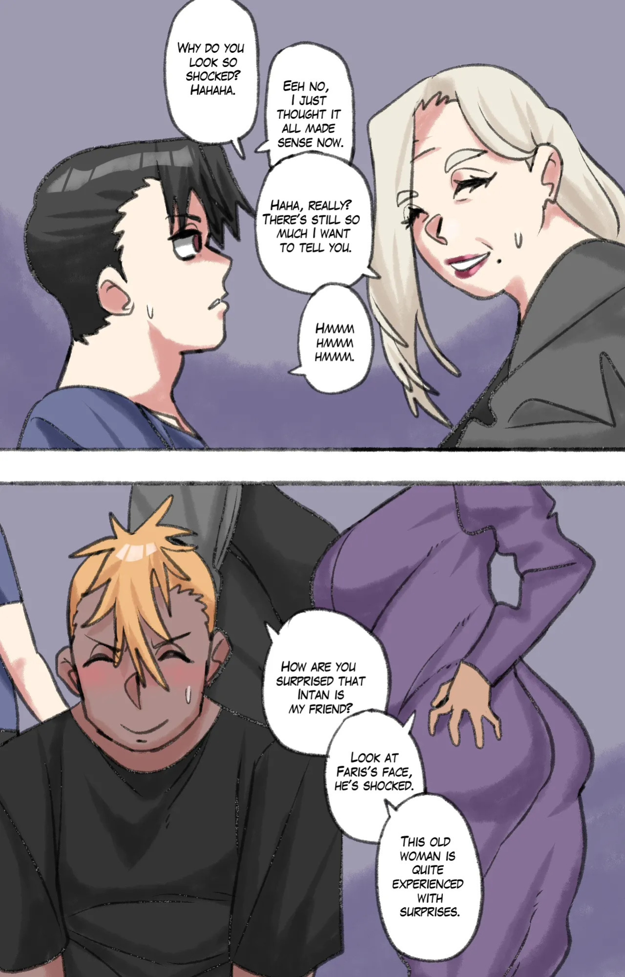 [Neko Plus] Present for my sweet grandma (ENG)