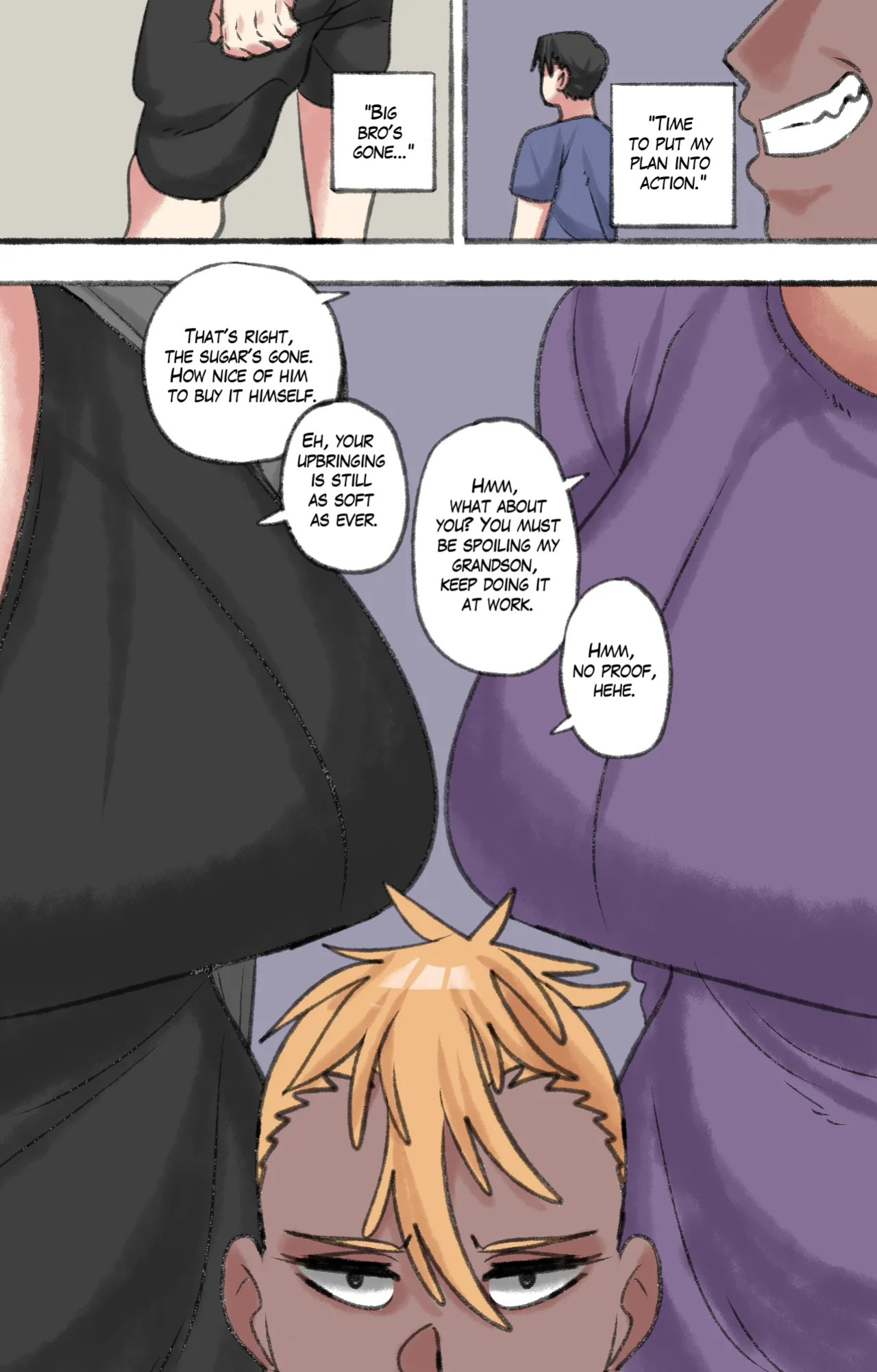 [Neko Plus] Present for my sweet grandma (ENG)
