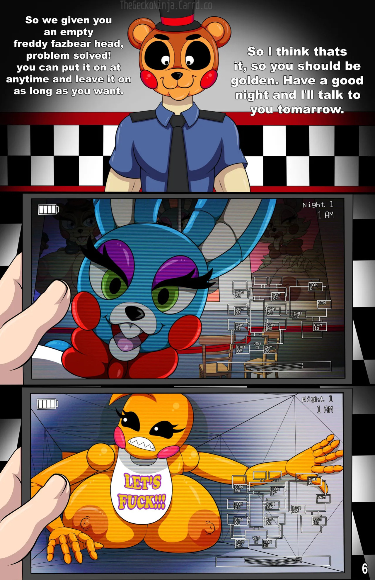 [TheGeckoNinja] Five Fucks at Freddy's 2 (Ongoing)