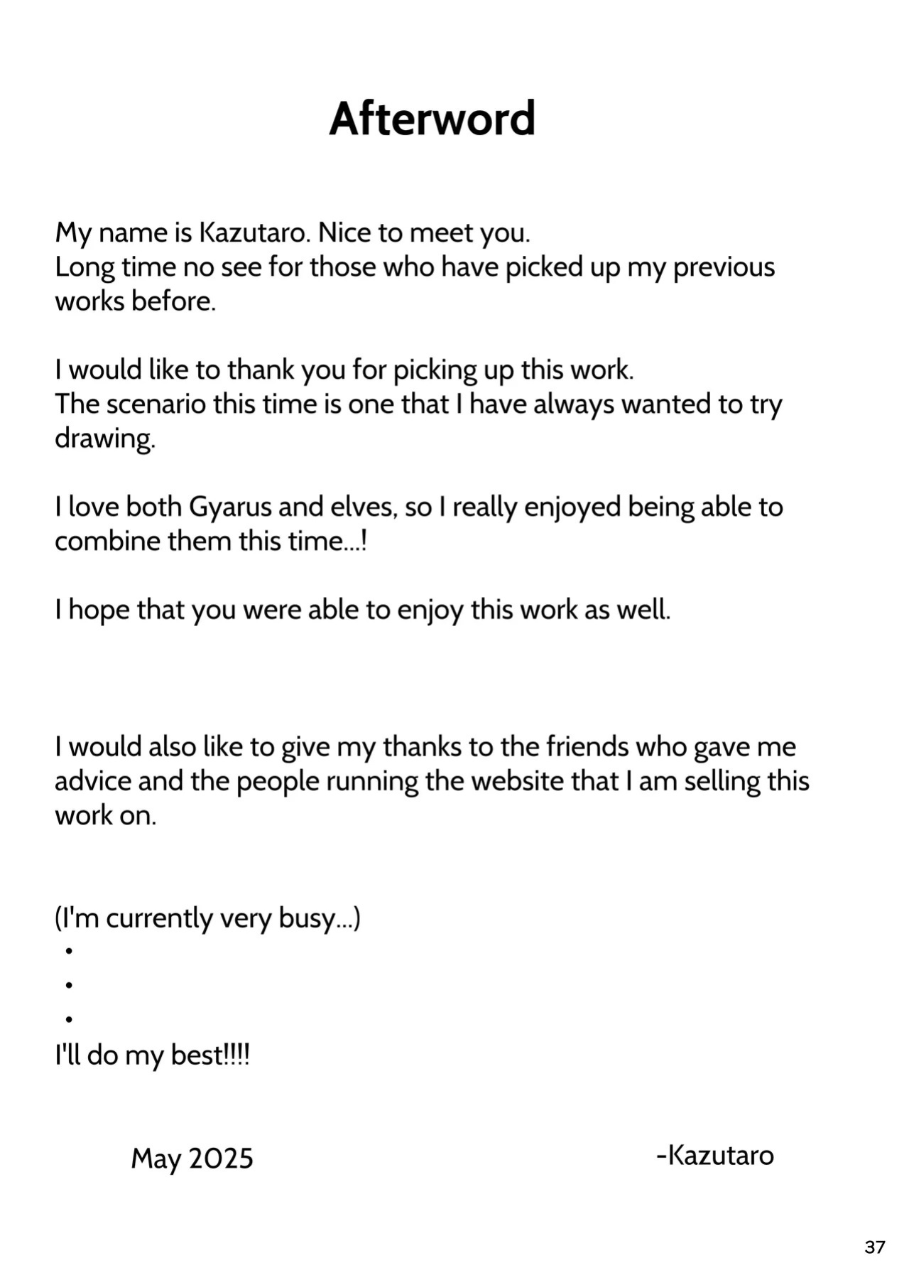 [Union Bust (Kazutaro)] Kanzen ni Gal Ochi Shita Ryuugakusei Elf no Shidouhou | How To Train An Elf Exchange Student Who Has Become A Total Gyaru [Digital] [English] {lethal dolphin}