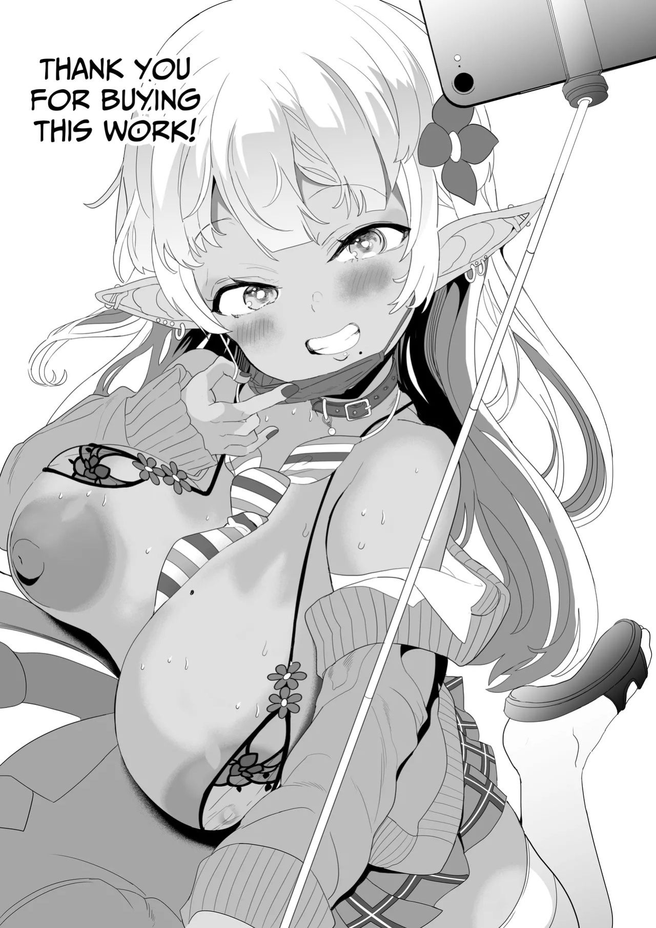 [Union Bust (Kazutaro)] Kanzen ni Gal Ochi Shita Ryuugakusei Elf no Shidouhou | How To Train An Elf Exchange Student Who Has Become A Total Gyaru [Digital] [English] {lethal dolphin}