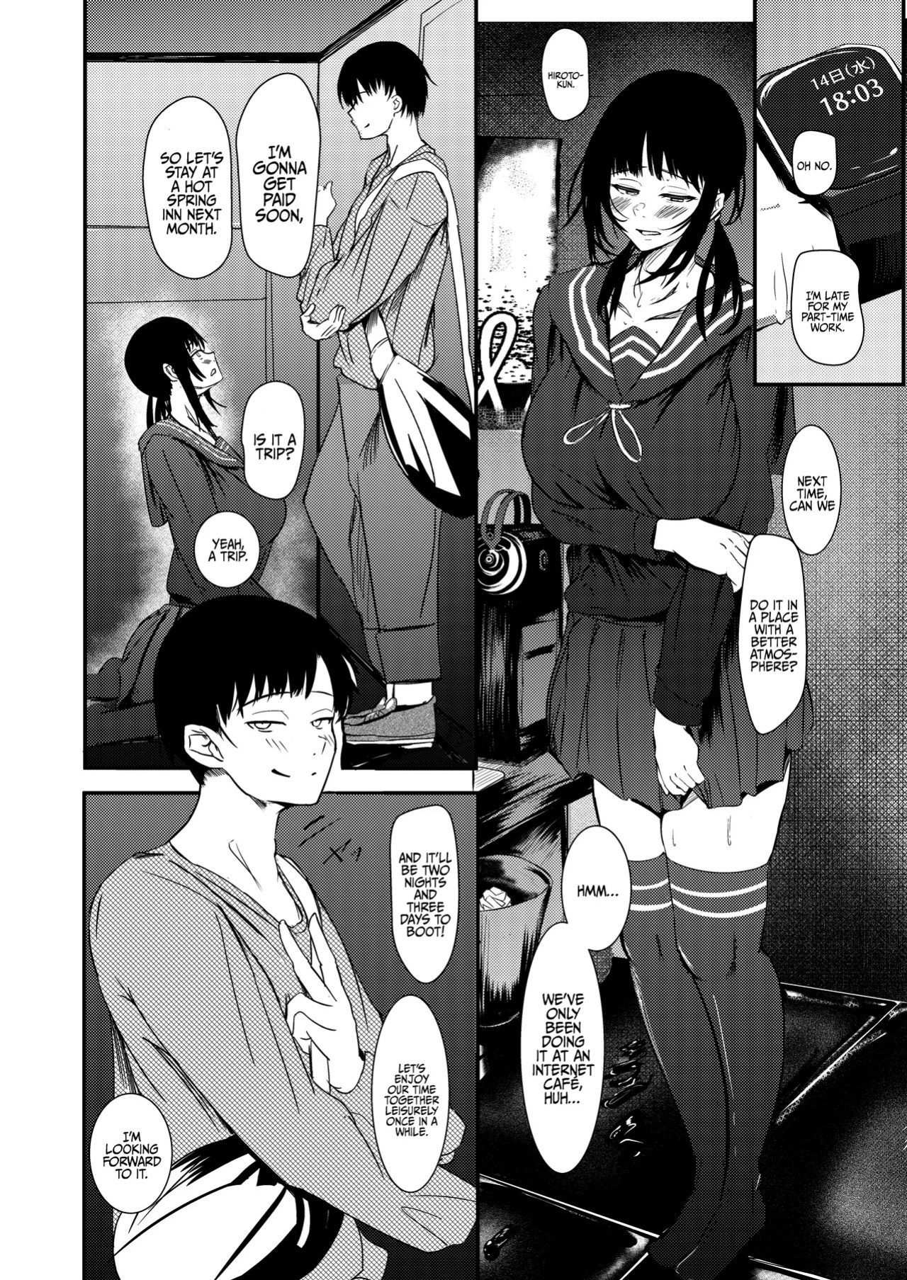 [Kyuujitsu Kakarichou (NekoTamas)] Tokumei de Kare to no Seijijou o Soudan Shitara / When I Tried To Anonymously Get Advice For MY Sex Life With My Boyfriend I Got Turned Into A Bitch With Baby-Making Sex [SHORTENED] [English] {Doujins.com}