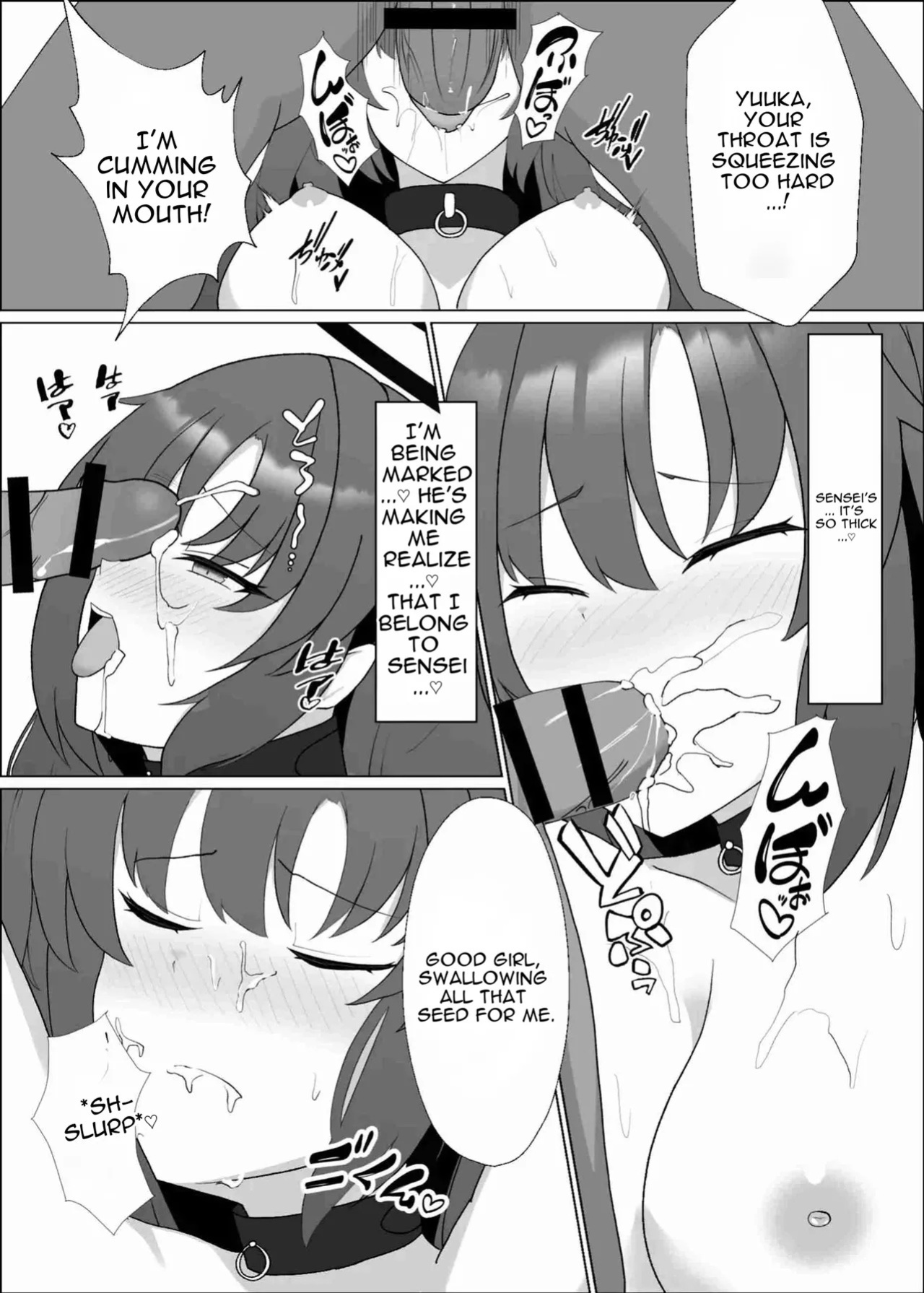 [Yorokin Pan Koujou (Adamyon)] Yuuka to Sensei no Himitsu (Blue Archive) [English] [Digital]