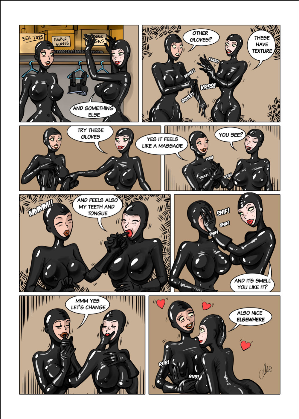 [DBComix] Bizarre Rubber Tales 1-3