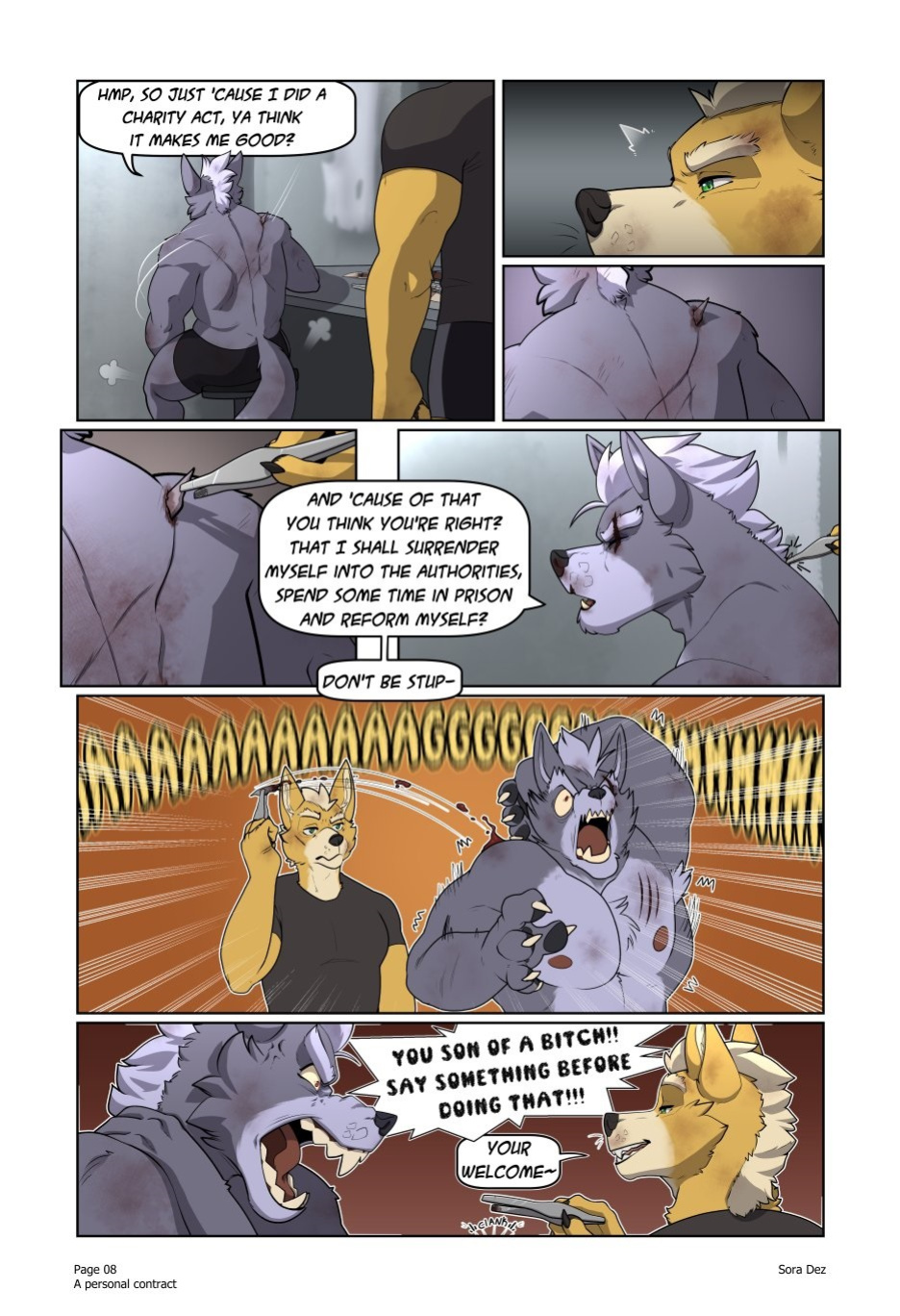 [Sora Dez WolFox] A Personal Contract (Ongoing)