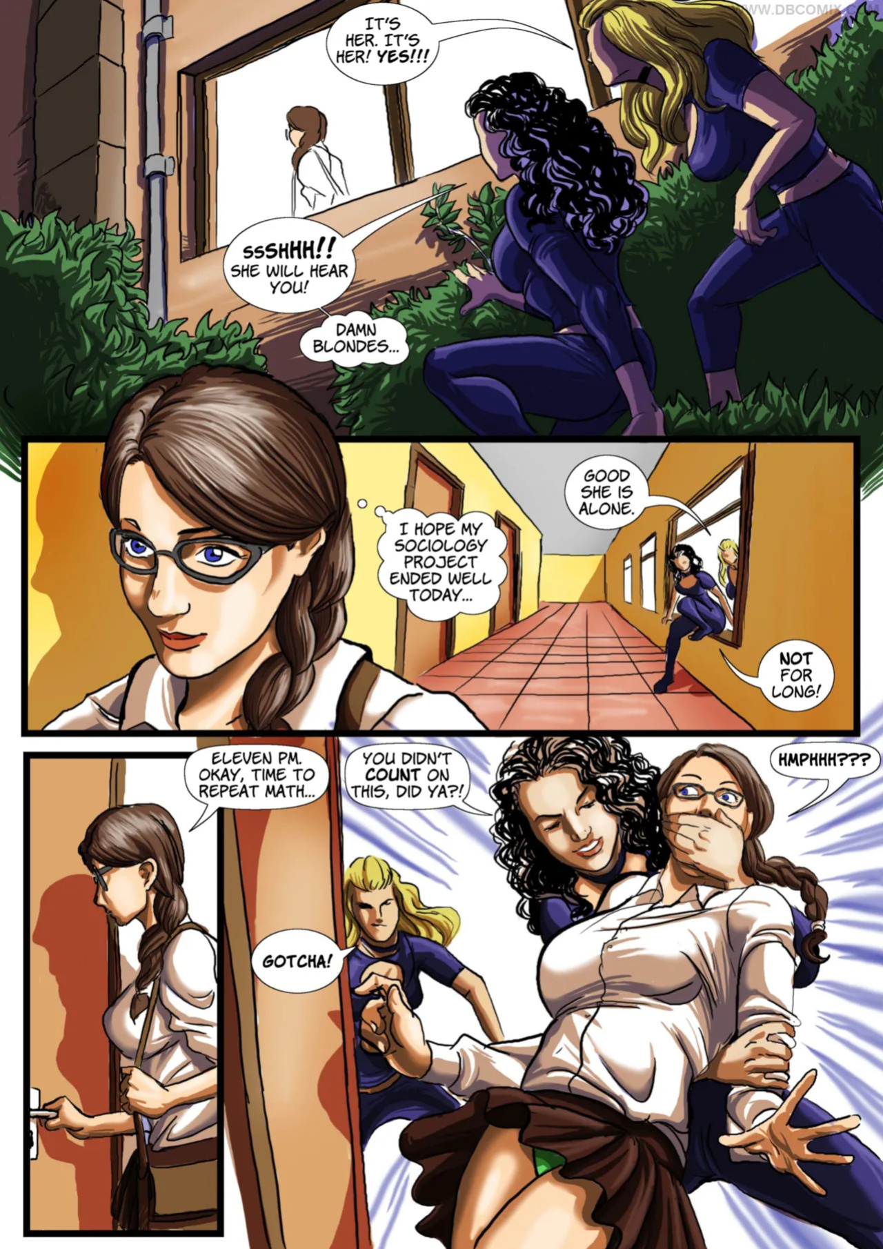 [DBComix] Girls Duel + Girls Truel