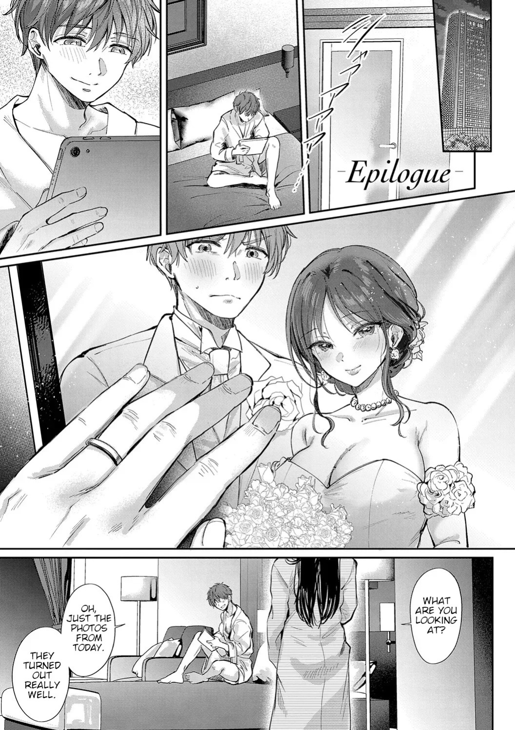 [ENJI (Gen)] Mujikaku na Osananajimi to Kyoumi Honi de Yatte Mitara - Epilogue [English]