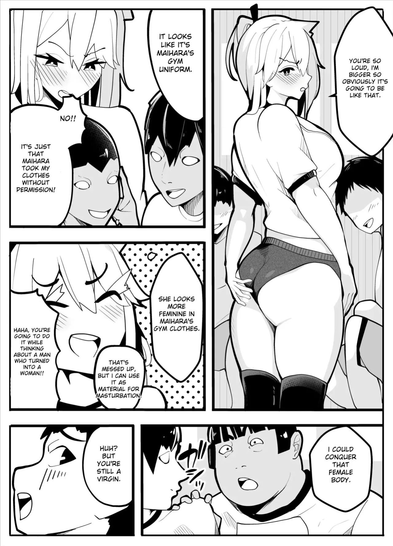 [Kiba wo Muku] TS Fun! ~Gym Uniform Edition~ [MTL]