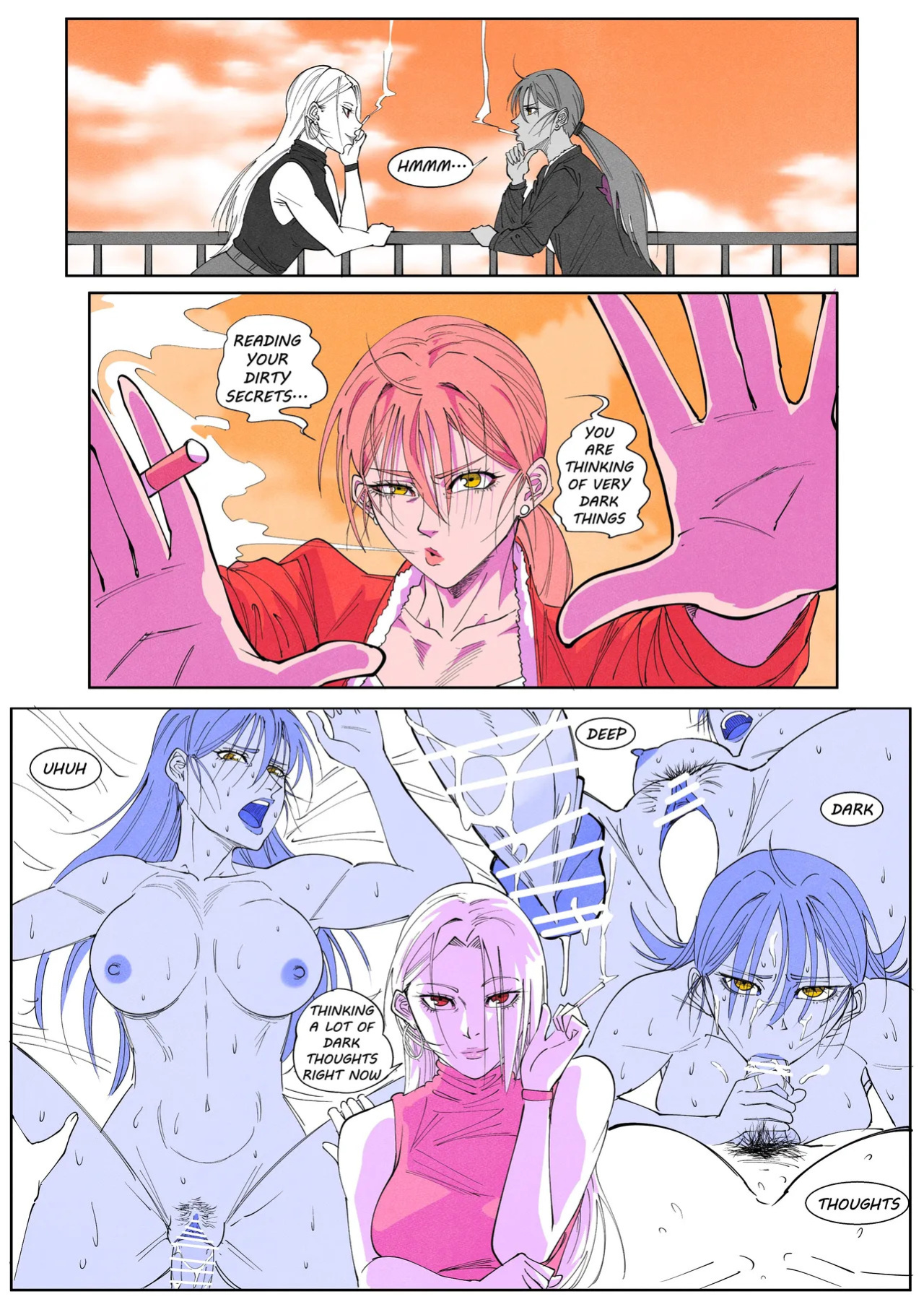 [UselessBegging] GNO: Girl's Night Out - Issue 02 [public/censored][ongoing]