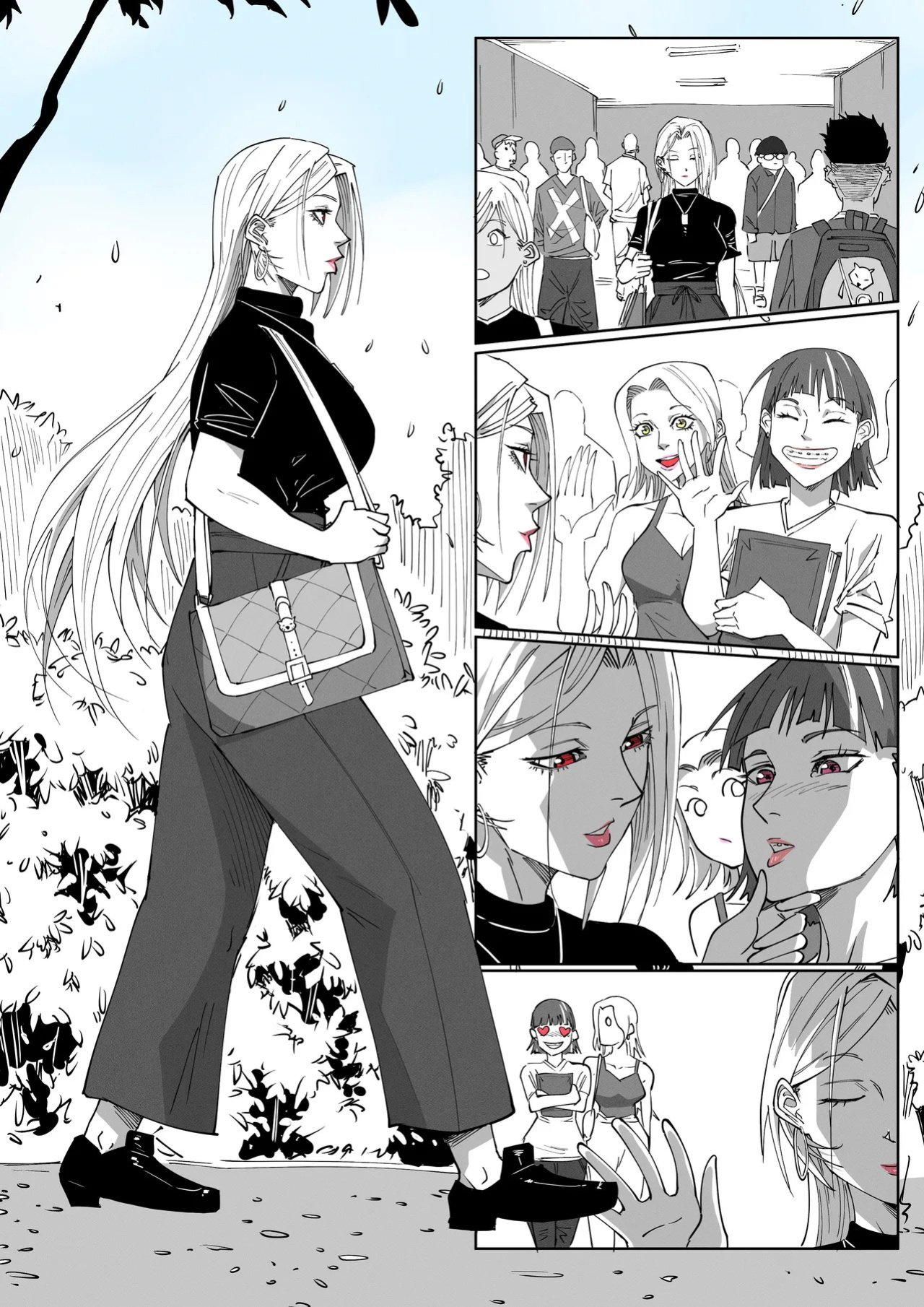 [UselessBegging] GNO: Girl's Night Out - Issue 02 [public/censored][ongoing]