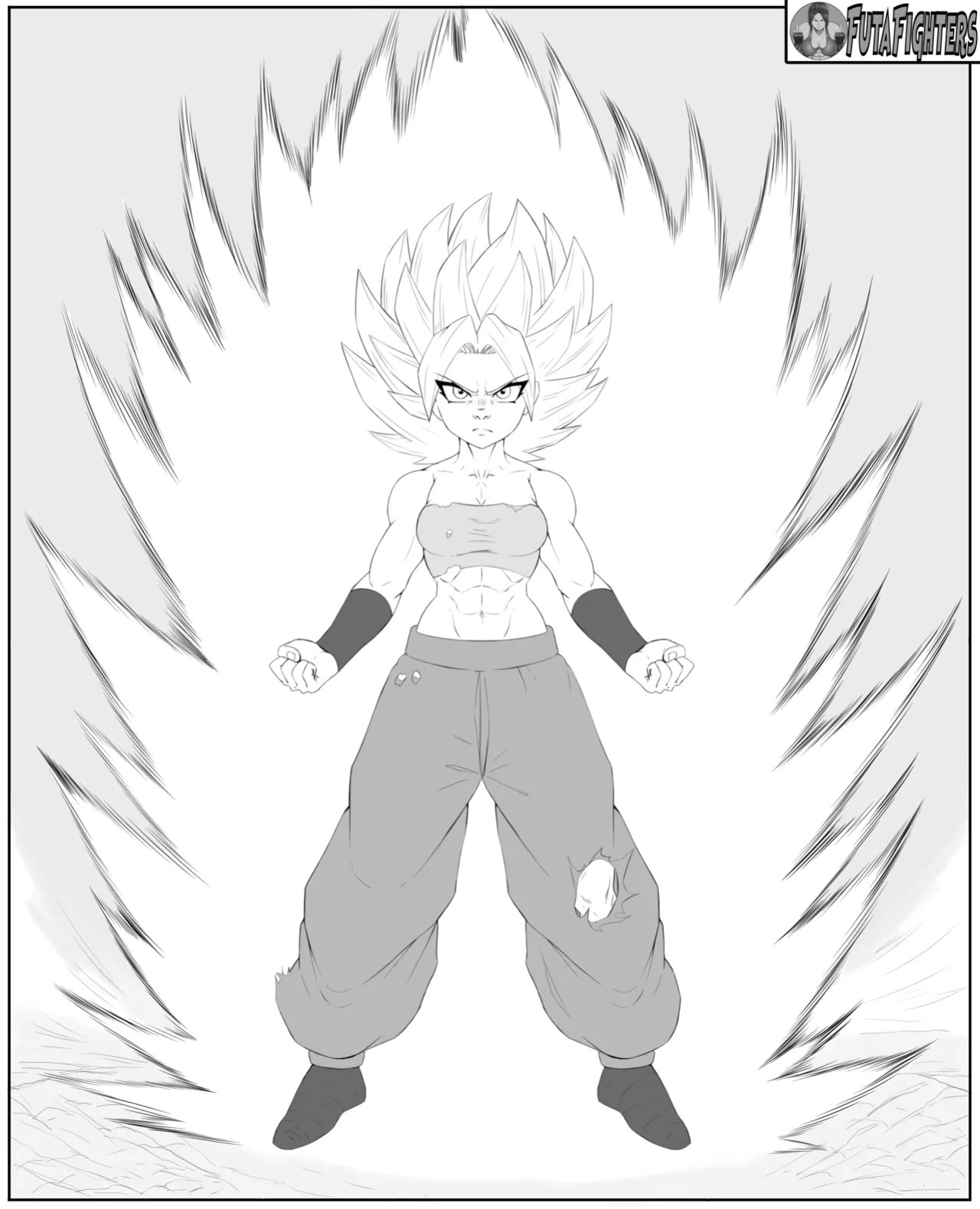 Caulifla vs Kale 118 page update futafighters