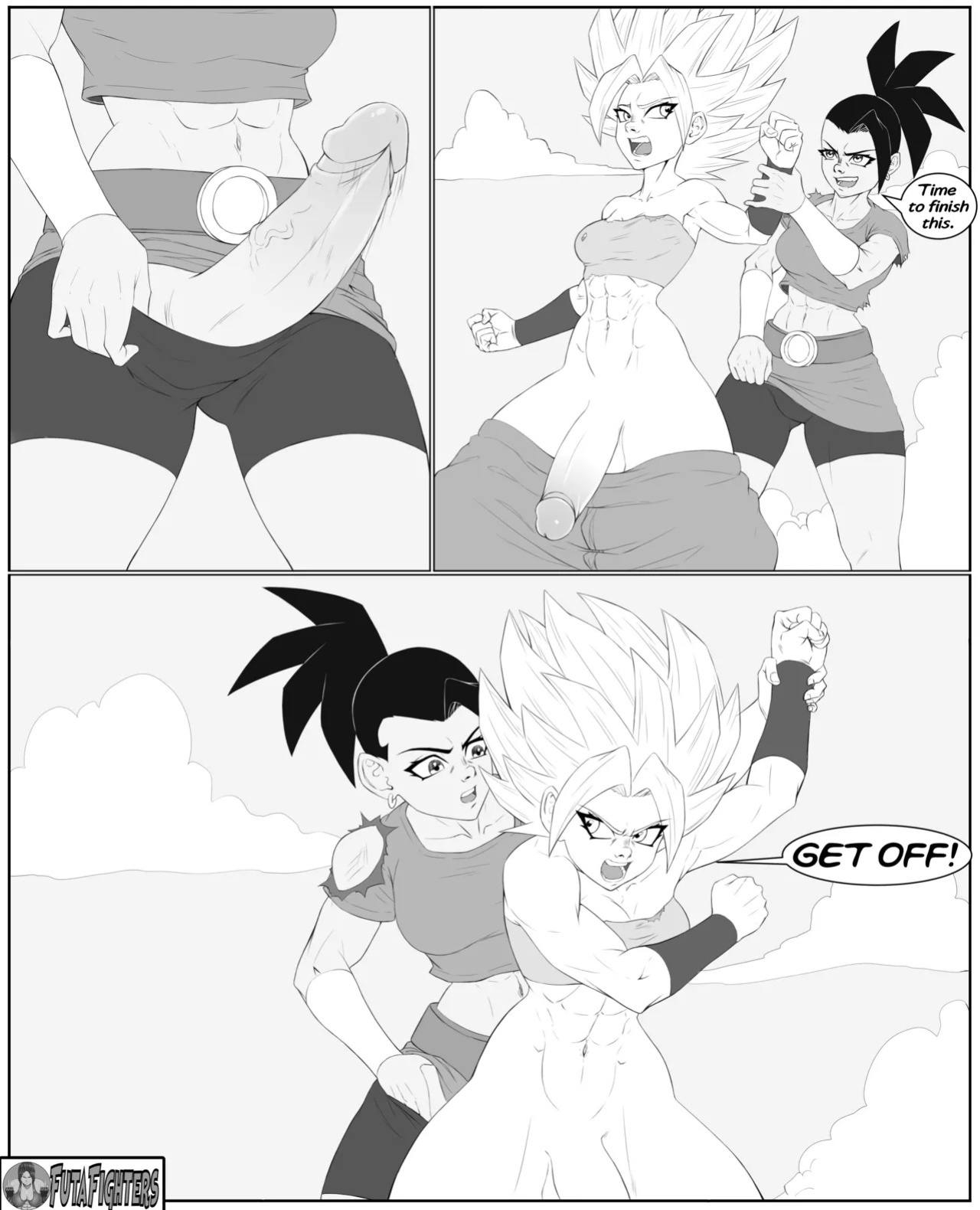 Caulifla vs Kale 118 page update futafighters