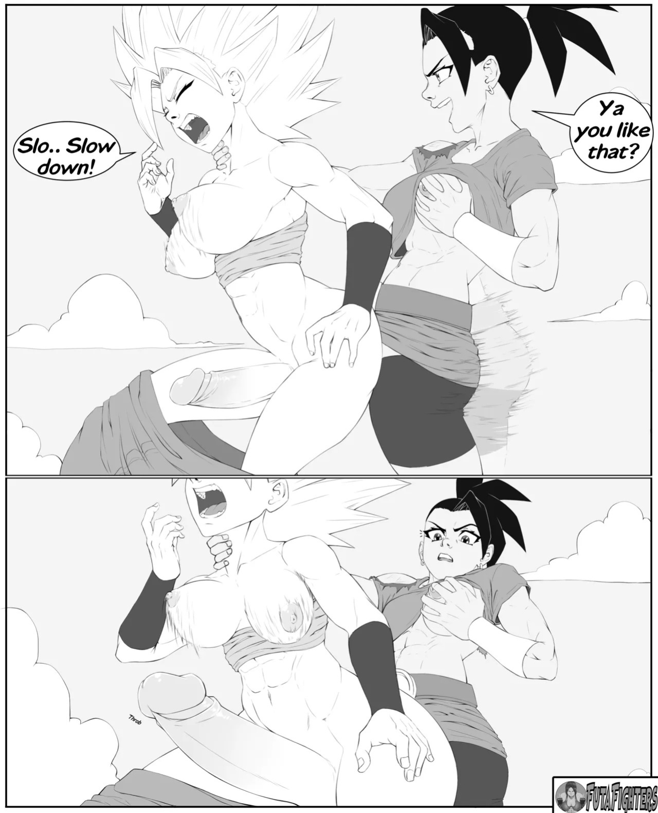 Caulifla vs Kale 118 page update futafighters