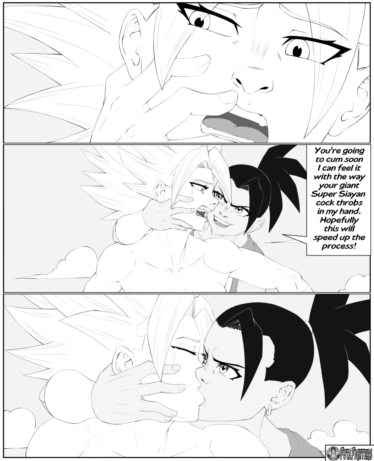 Caulifla vs Kale 118 page update futafighters