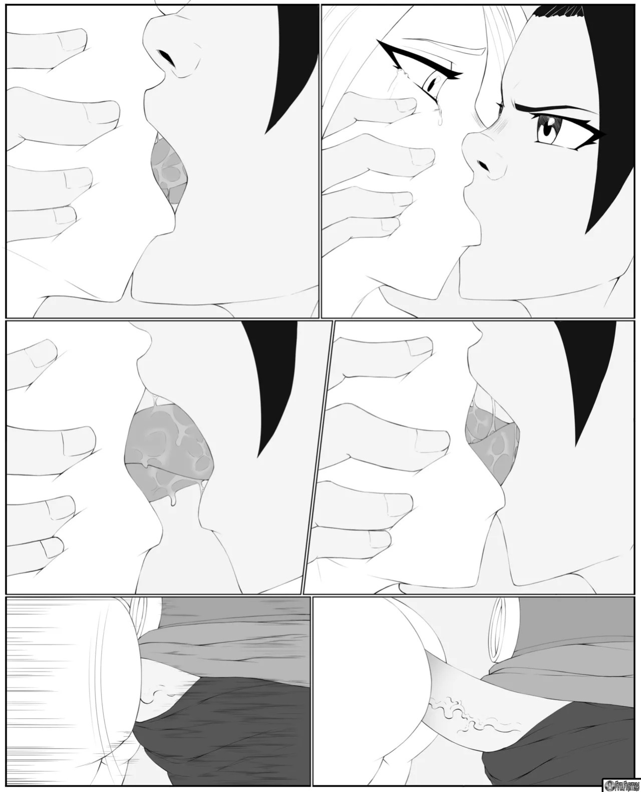 Caulifla vs Kale 118 page update futafighters