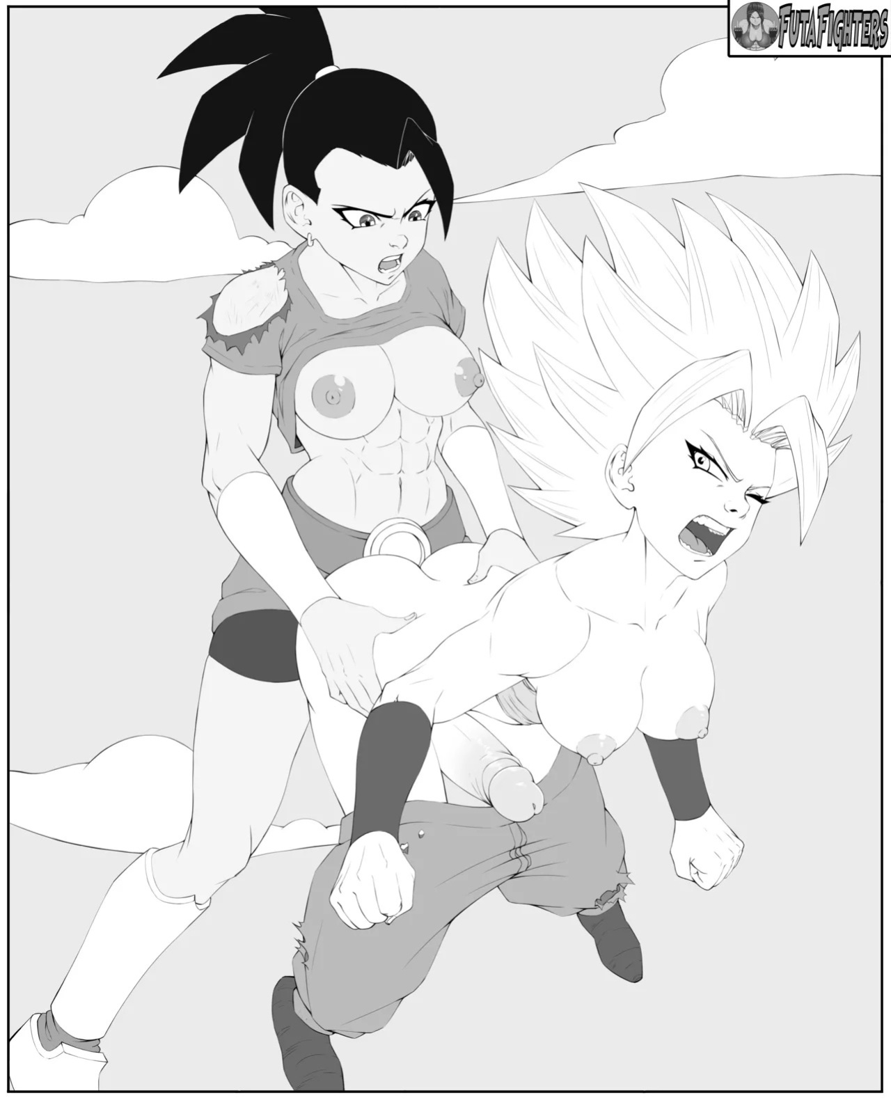 Caulifla vs Kale 118 page update futafighters