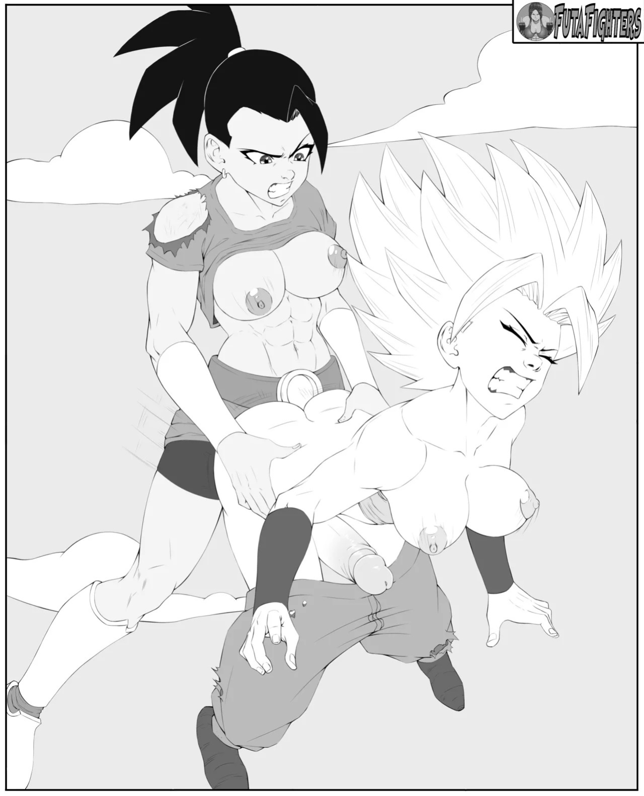 Caulifla vs Kale 118 page update futafighters