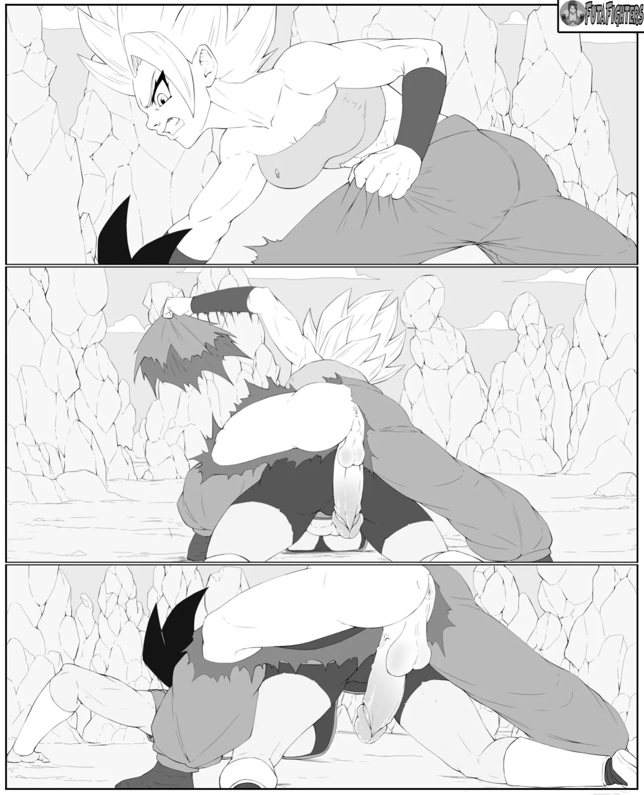 Caulifla vs Kale 118 page update futafighters