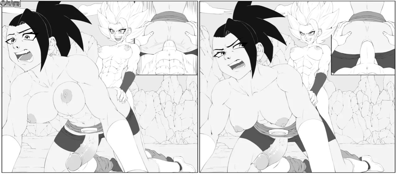 Caulifla vs Kale 118 page update futafighters